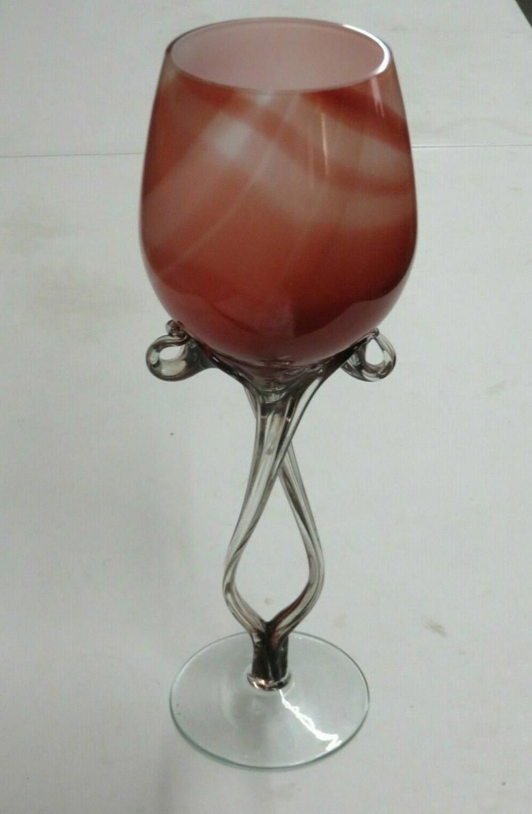Murano Vintage Rare Murano Italian Brown Vase 14" Size ONE SIZE - 2 Thumbnail
