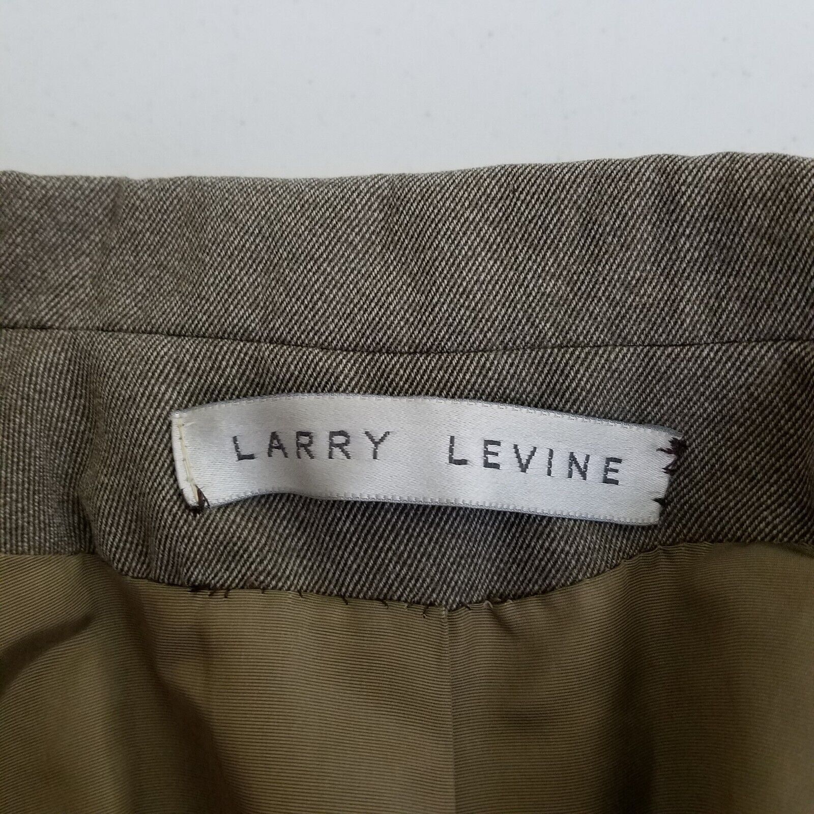 Vintage Vtg Larry Levine Dble Breasted Maxi 80s Trench Coat Womens L Size L / US 10 / IT 46 - 5 Thumbnail