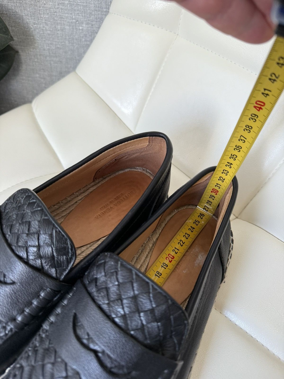 Bottega Veneta Bottega Veneta Woven Leather Loafers Shoes Espadrille Sole Size US 8 / EU 41 - 22 Thumbnail