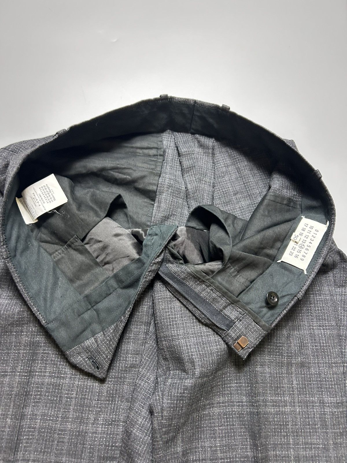 Maison Margiela Maison Margiela FW20 wool silk suit pants trousers Size US 34 / EU 50 - 5 Thumbnail
