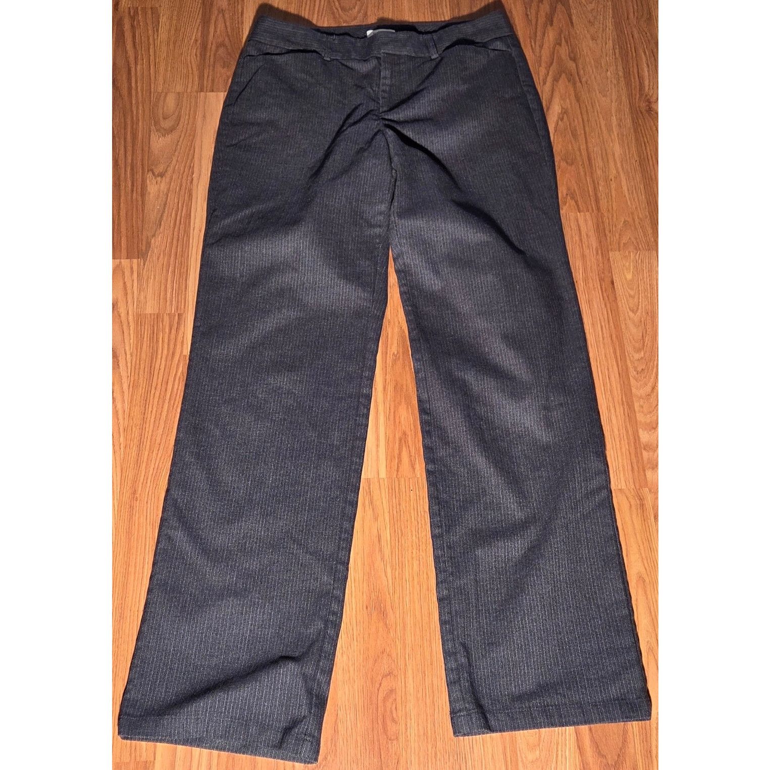 Dockers Dockers Dress Pants Slacks - Size 8 - Grey/Pinstripe Size 30" / US 8 / IT 44 - 4 Thumbnail