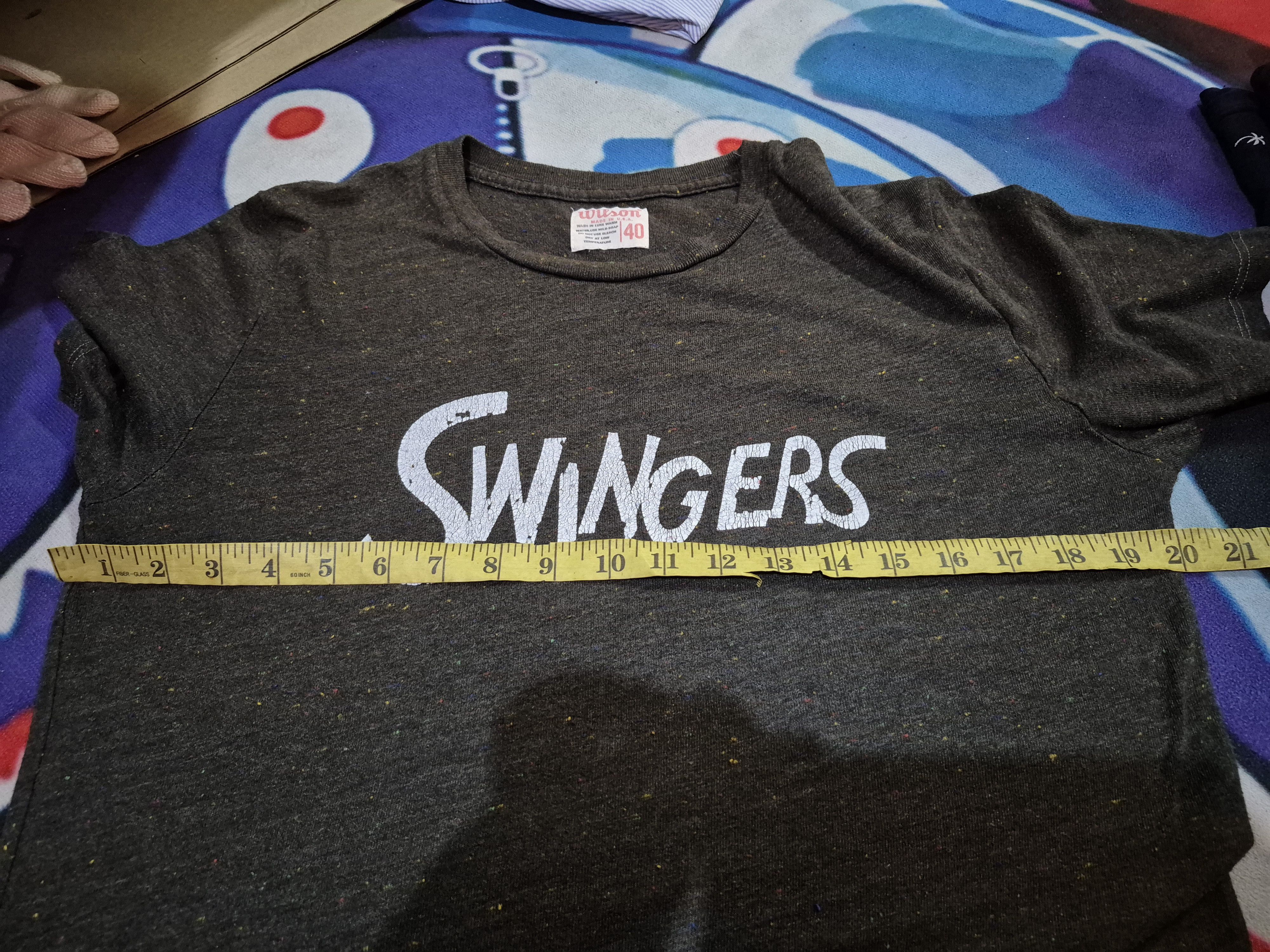 Wilson 🔥 Wilson Swingers Multi Color Dots Tee Size US M / EU 48-50 / 2 - 11 Thumbnail