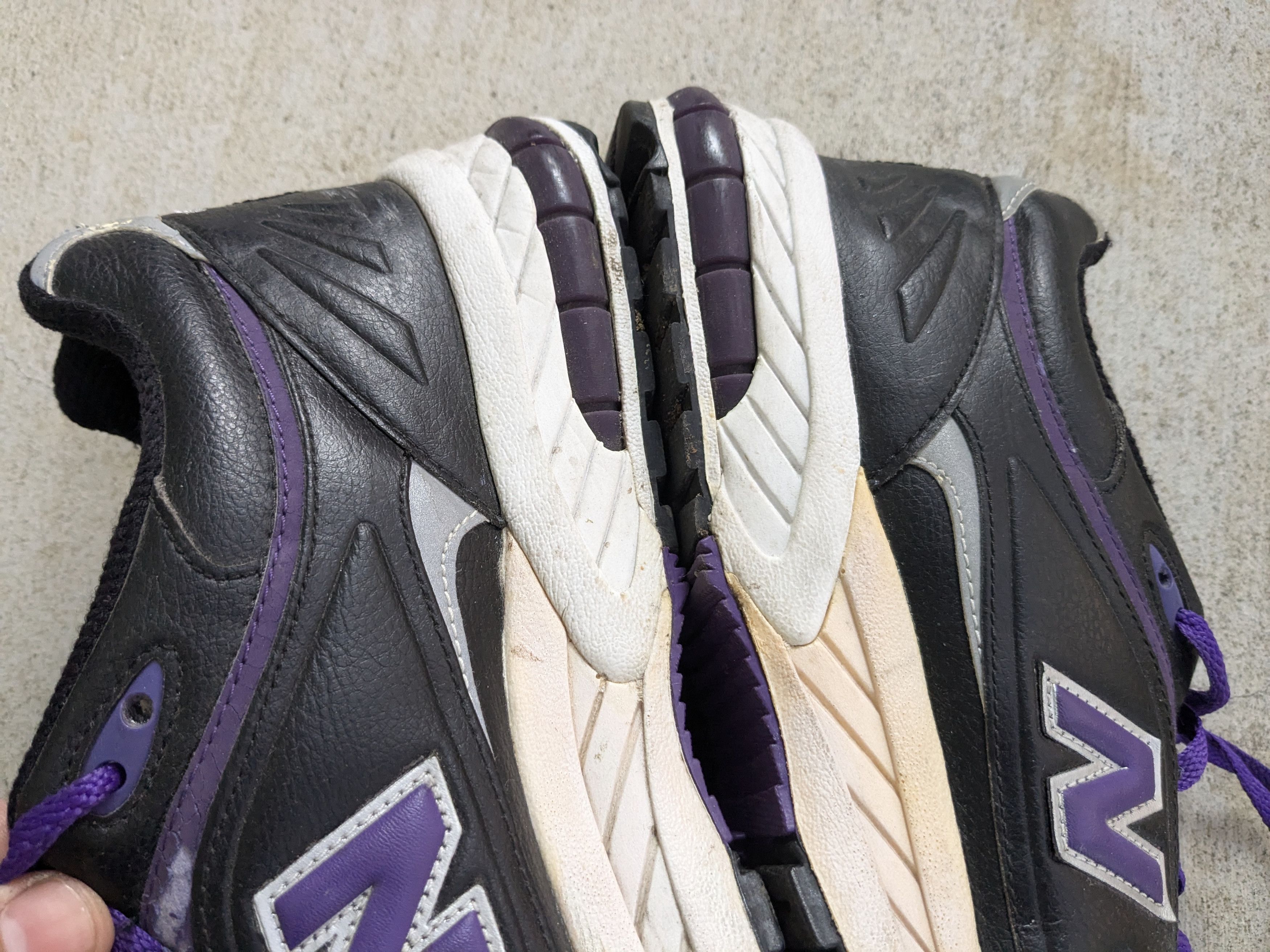 New Balance New Balance 2000 Black Purple 11.5 D Leather Low Tops Size US 11.5 / EU 44-45 - 11 Thumbnail