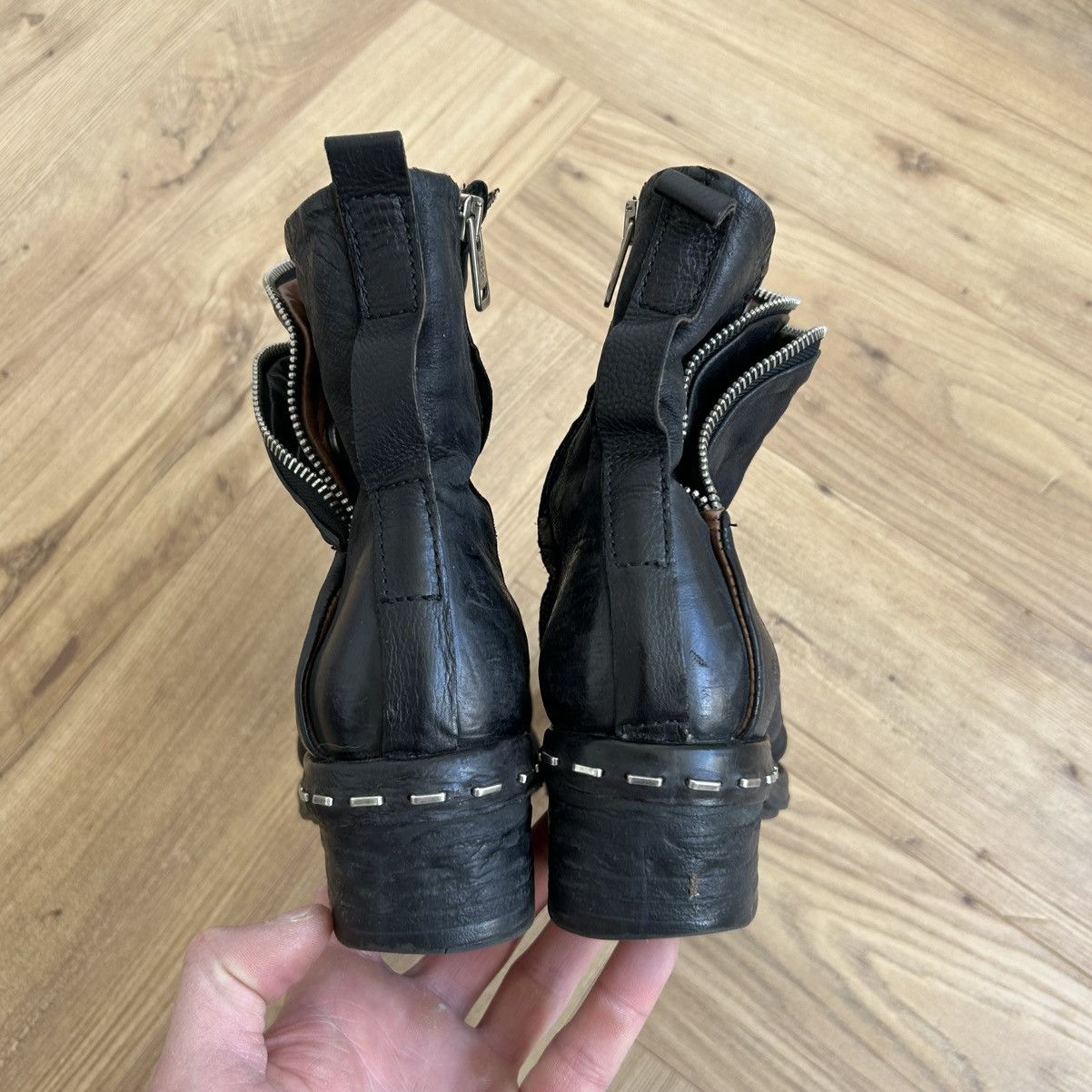 A.S.98 A.S.98 Airstep Leather Boots Size US 6 / IT 36 - 7 Thumbnail