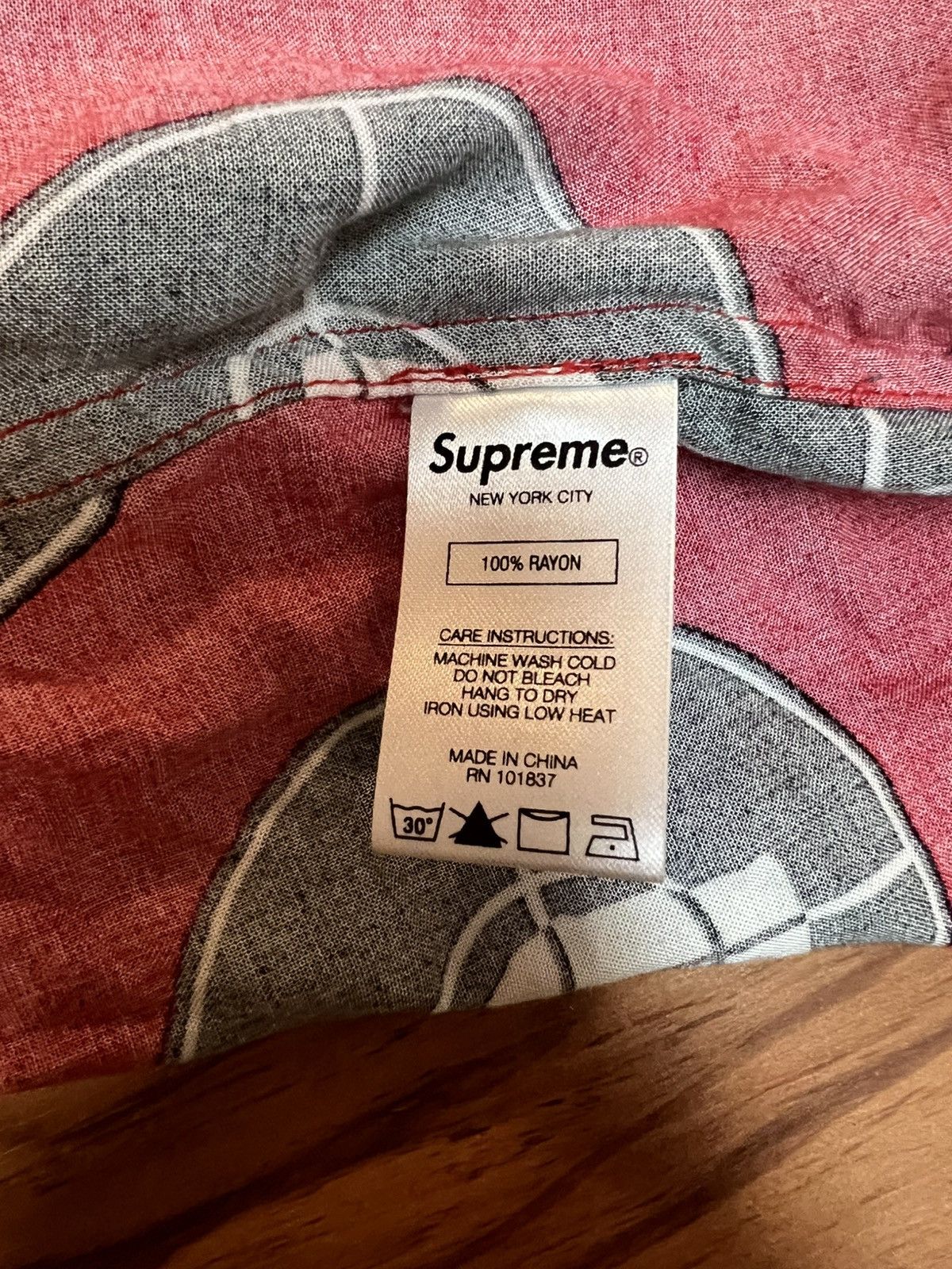 Supreme Supreme Undercover Public Enemy Rayon Button Up Size US XL / EU 56 / 4 - 5 Thumbnail