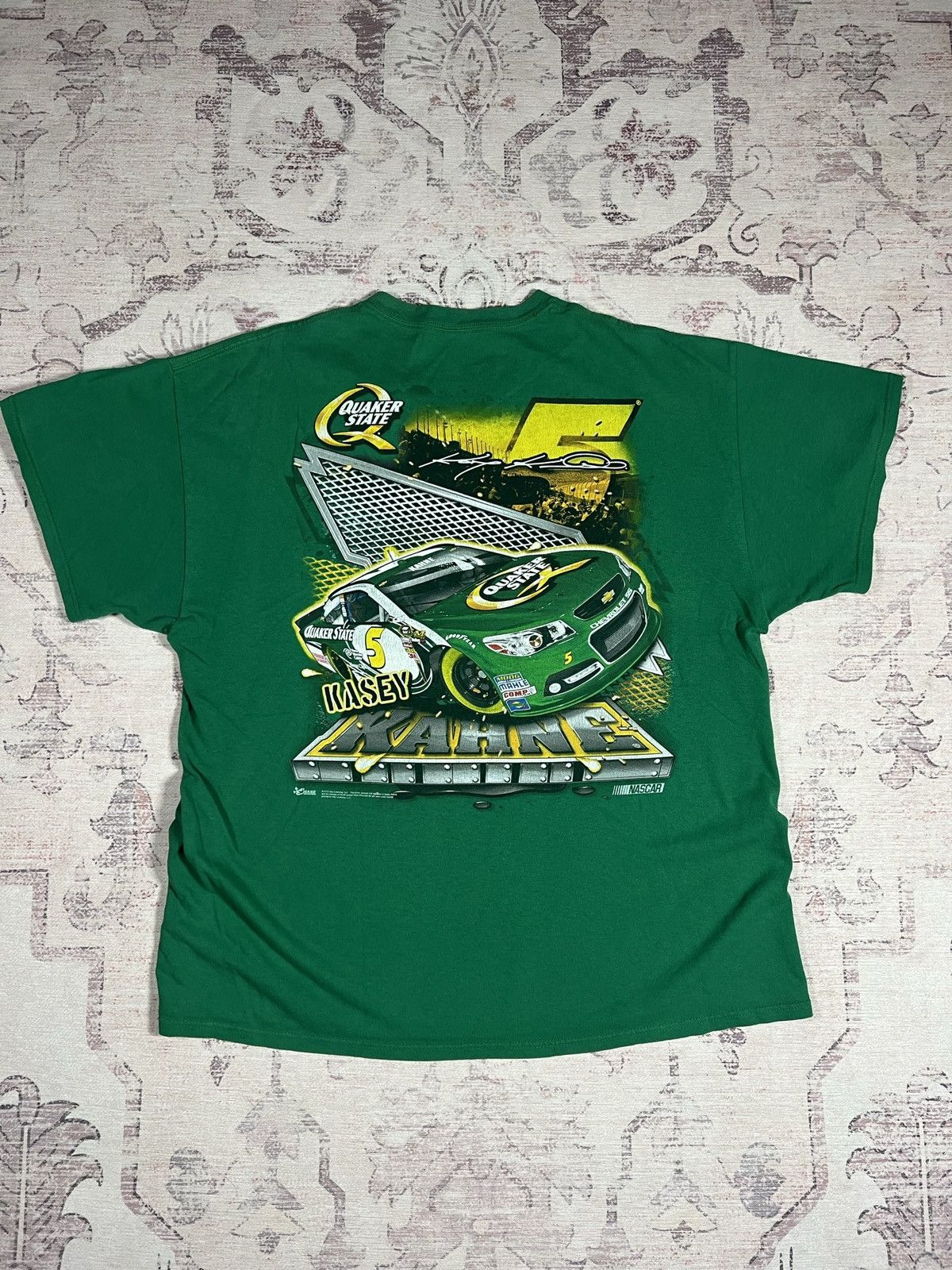 NASCAR × Vintage Vintage Y2K AOP Kasey Kahne Quaker State NASCAR Racing Tee Size US XL / EU 56 / 4 - 1 Thumbnail