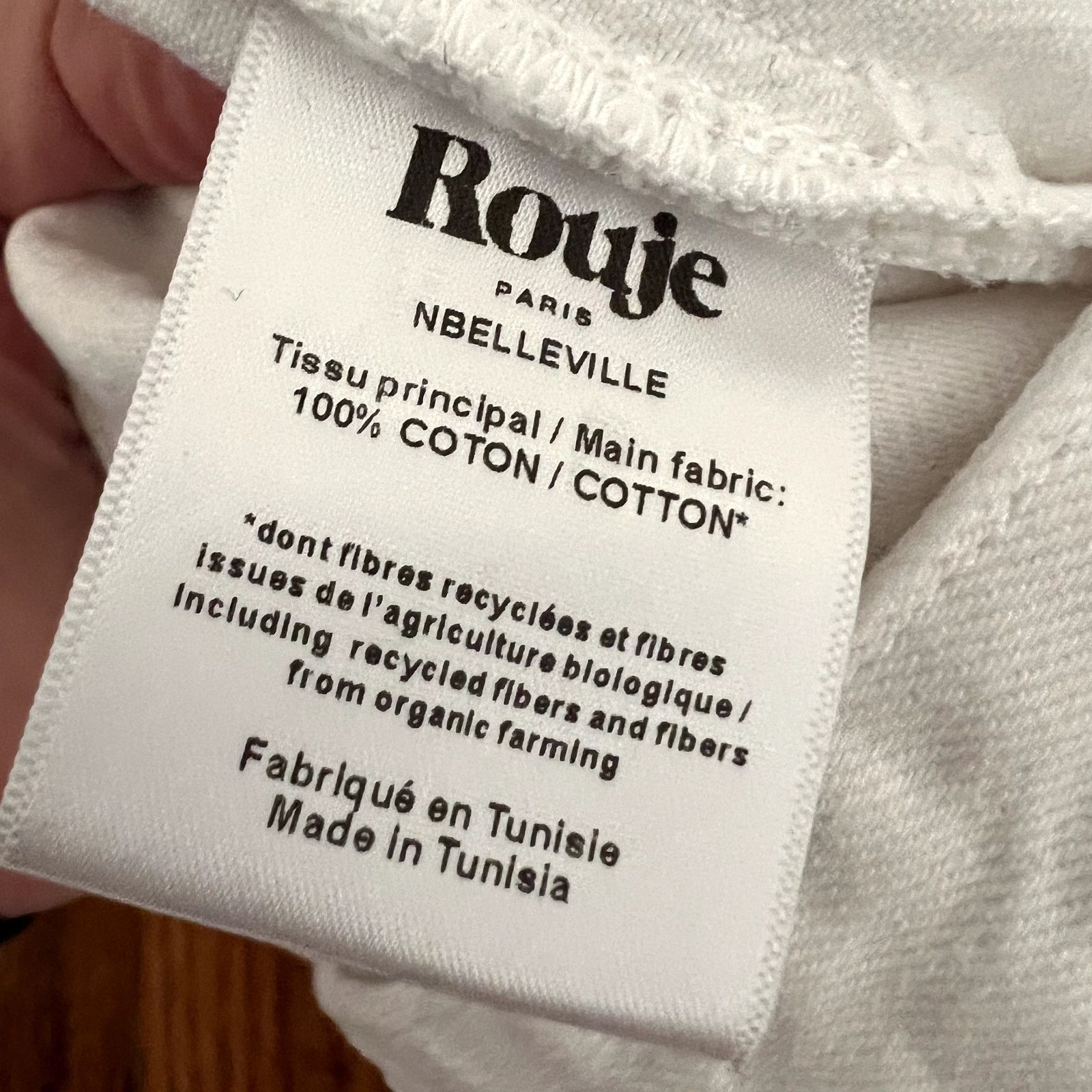 Rouje rouje jeans belleville white size 26 DR Size 26" / US 2 / IT 38 - 5 Thumbnail
