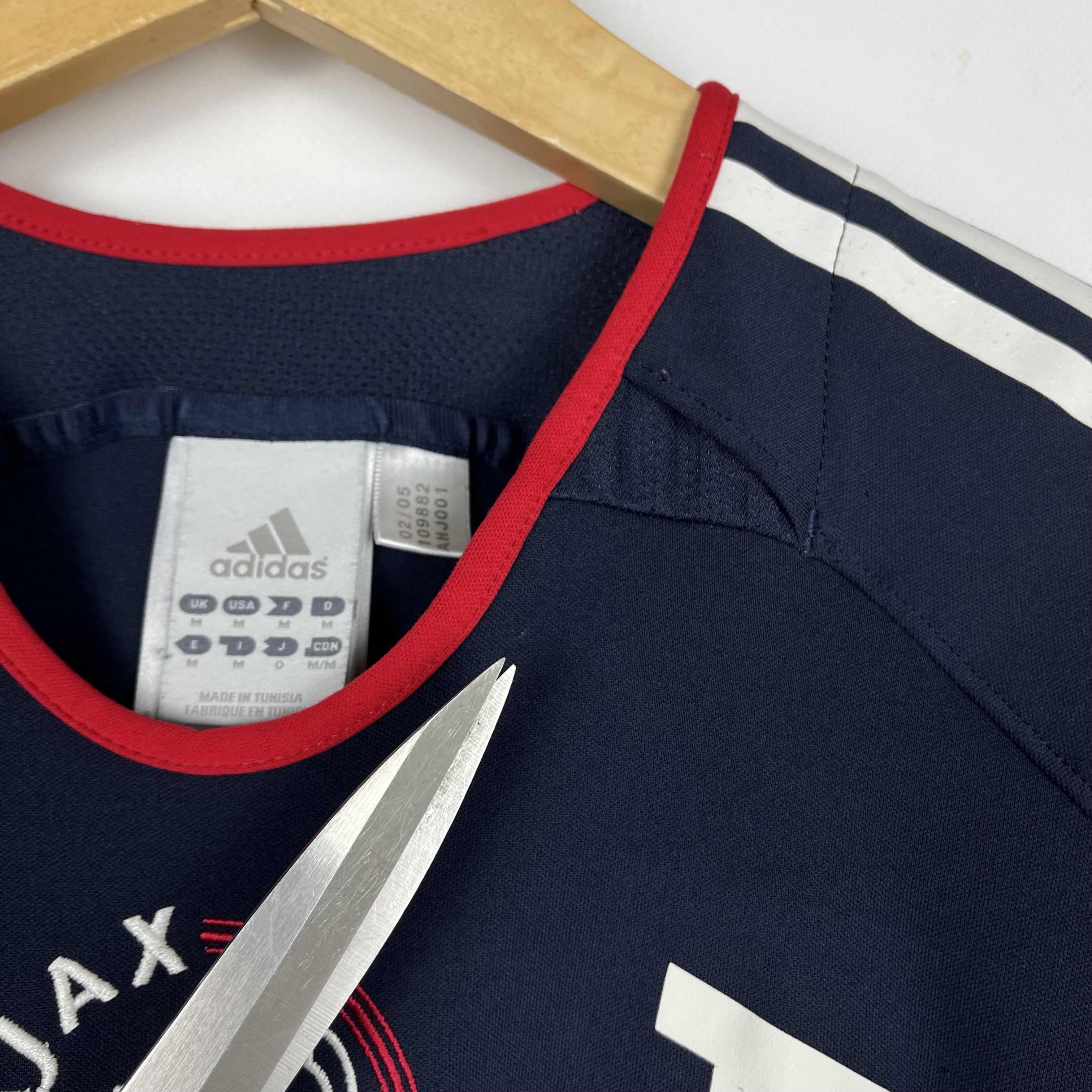 Adidas Vintage Adidas Ajax Rare Soccer Jersey Shirt 05/06 Size US M / EU 48-50 / 2 - 8 Thumbnail