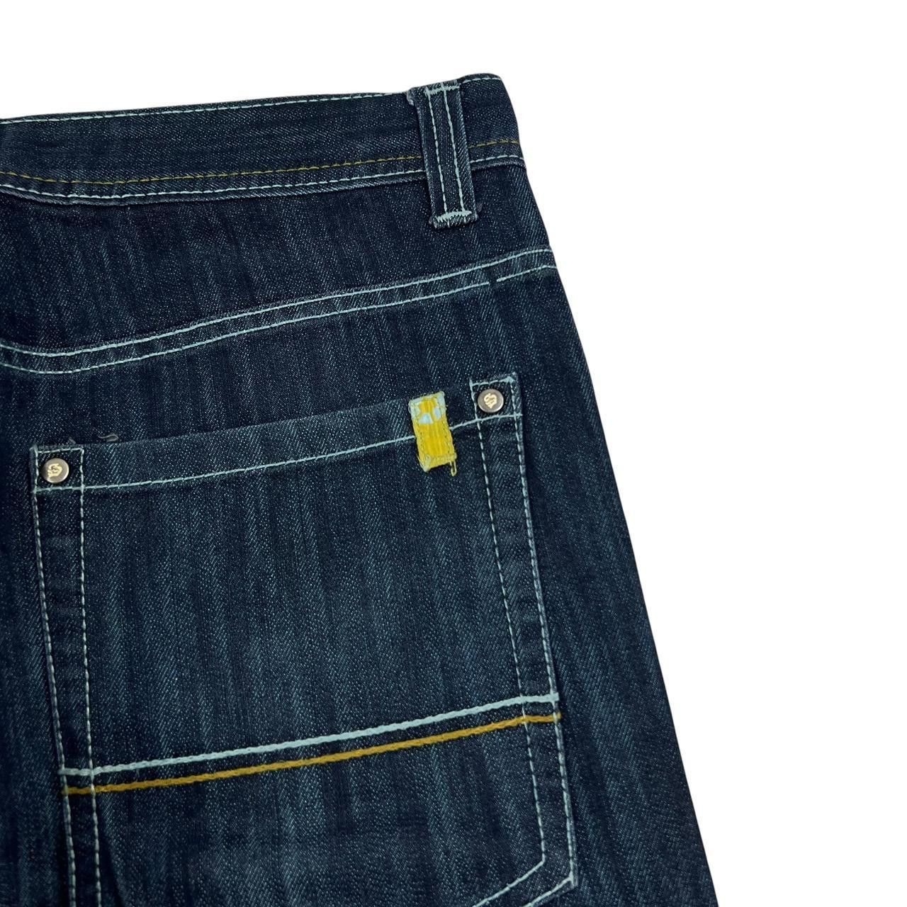 Southpole Vintage Southpole Navy Denim Jeans - Waist: 33” Size US 33 - 6 Thumbnail