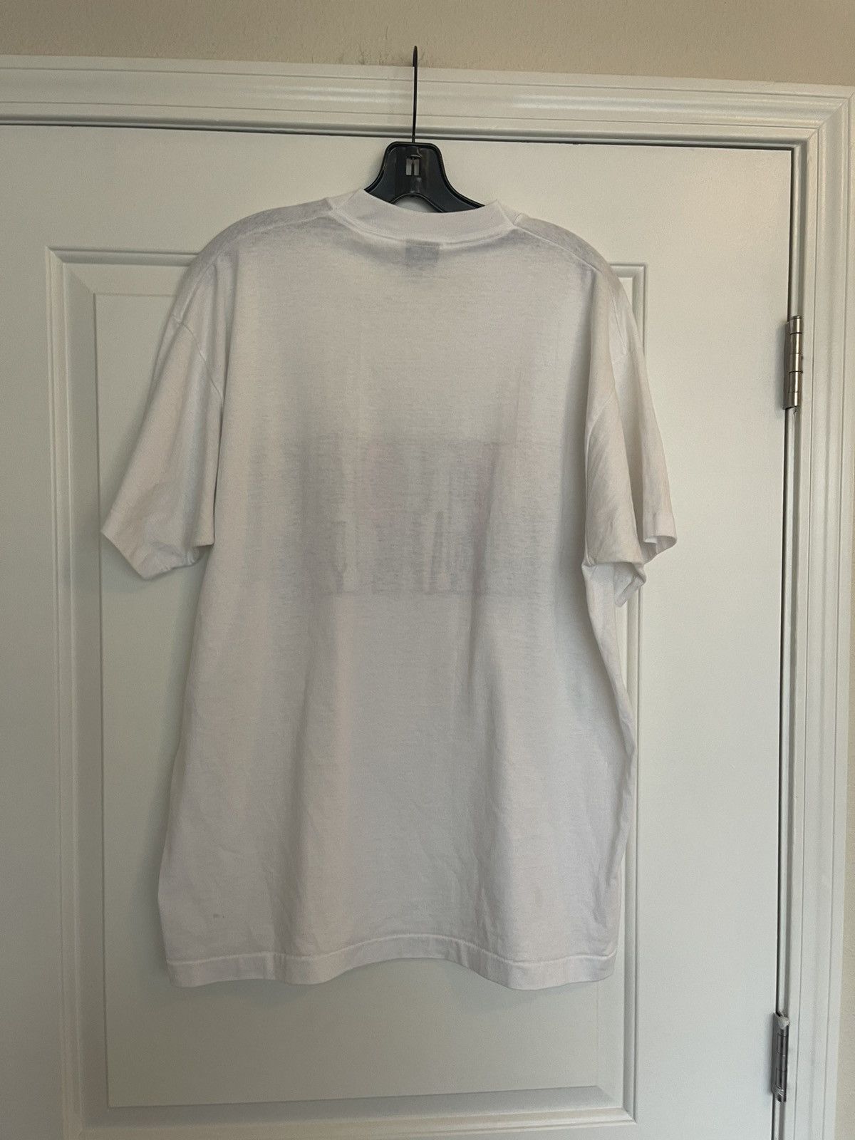 Fruit Of The Loom × Vintage Vintage 1993 Memphis Tennessee Tourist White T-shirt Size US XL / EU 56 / 4 - 4 Thumbnail