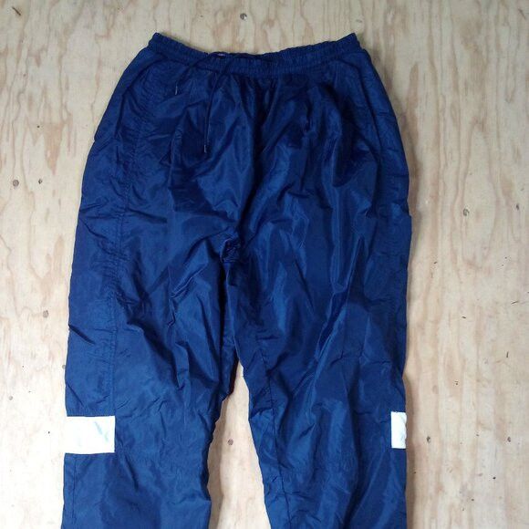 Nike × Vintage Vintage Nike Team Mesh Lined Wind Pants Joggers Trainers Size US 32 / EU 48 - 2 Thumbnail