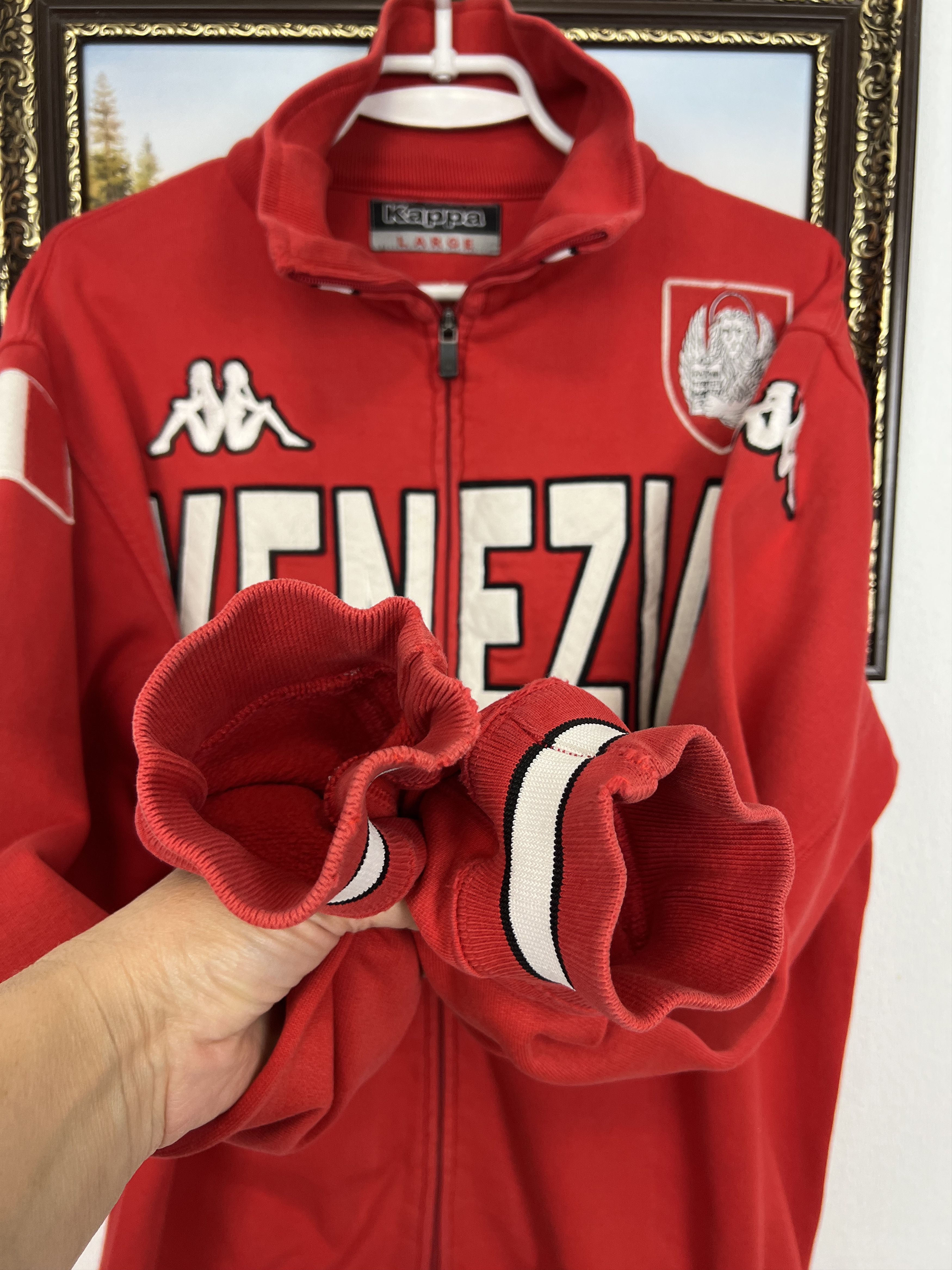 Kappa Kappa FC Venezia Football Jacket Soccer Track Top Size US L / EU 52-54 / 3 - 9 Thumbnail