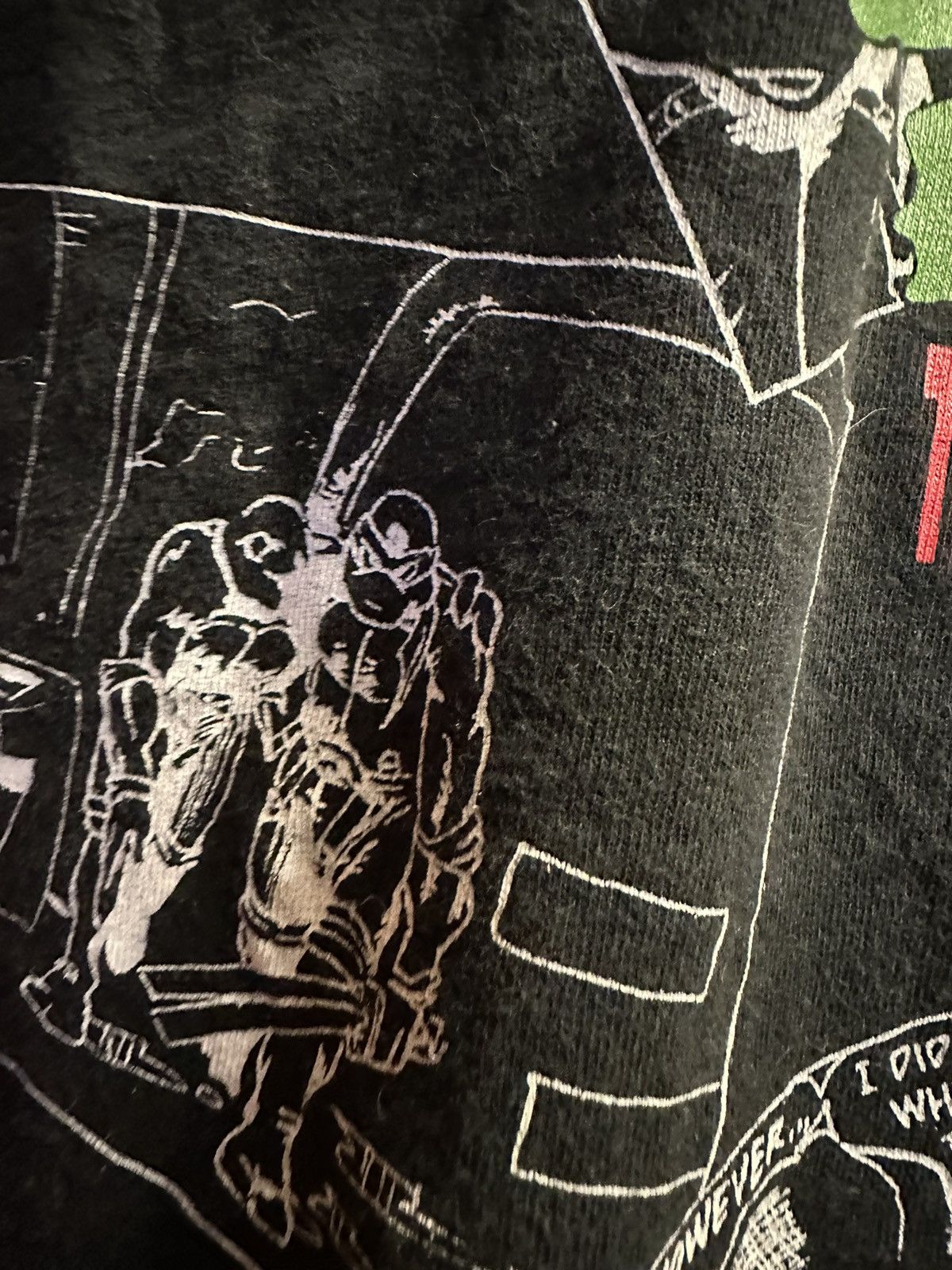 Mirage × Vintage Vintage Teenage Mutant Ninja Turtles Tee Raphael TMNT Grail Size US L / EU 52-54 / 3 - 9 Thumbnail