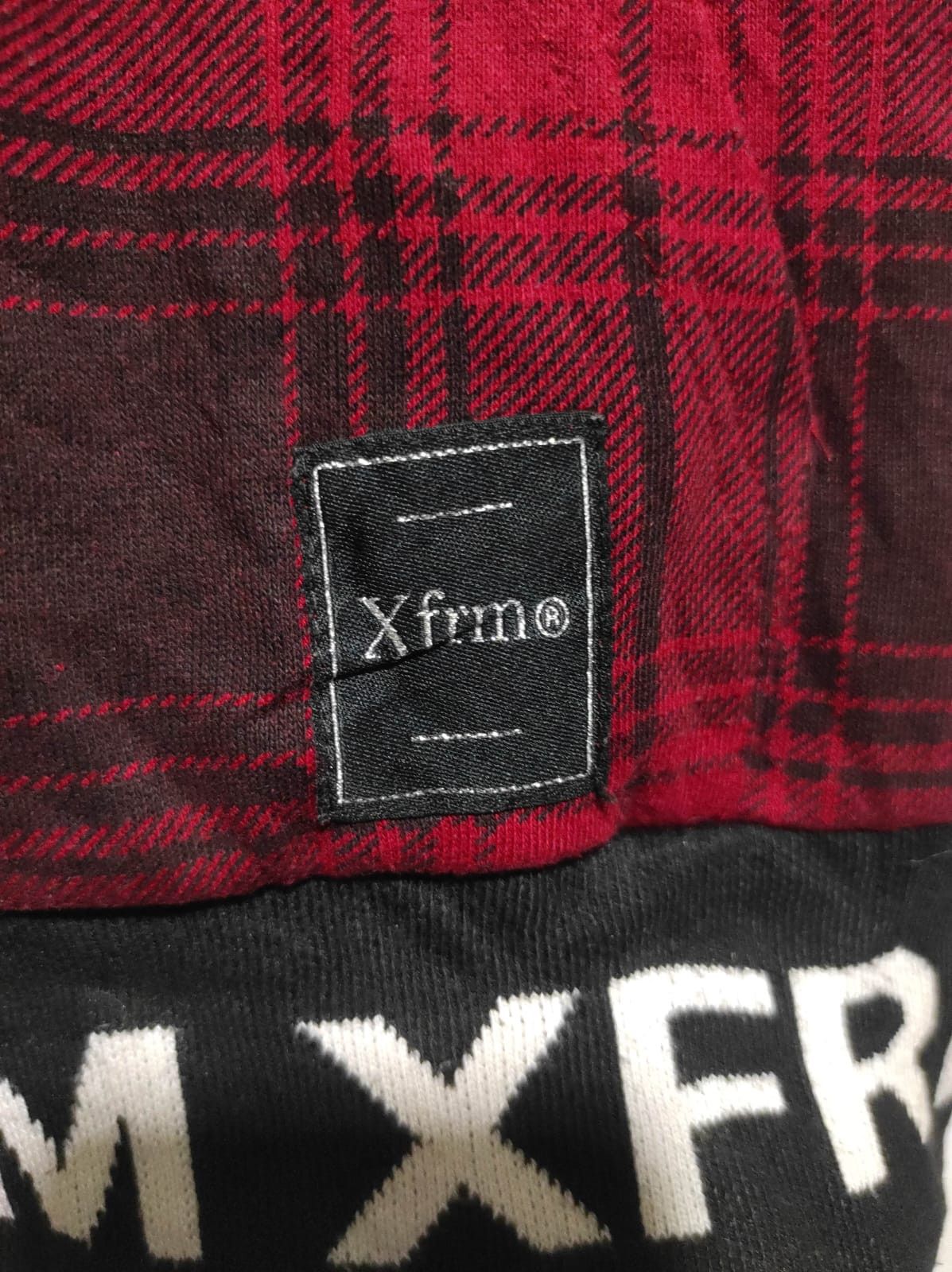Japanese Brand XFRM Embossed fur hoodie ifsix LGB vkei style Size US M / EU 48-50 / 2 - 7 Thumbnail