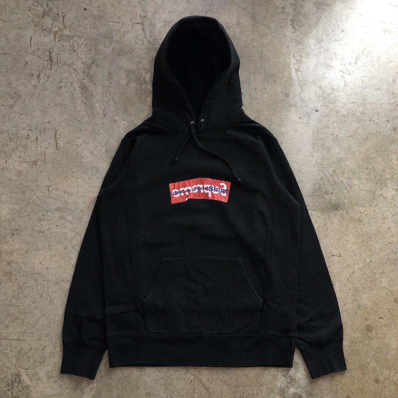 Supreme Supreme Comme Des Garcons SHIRT Box Logo Hooded Sweatshirt | Grailed