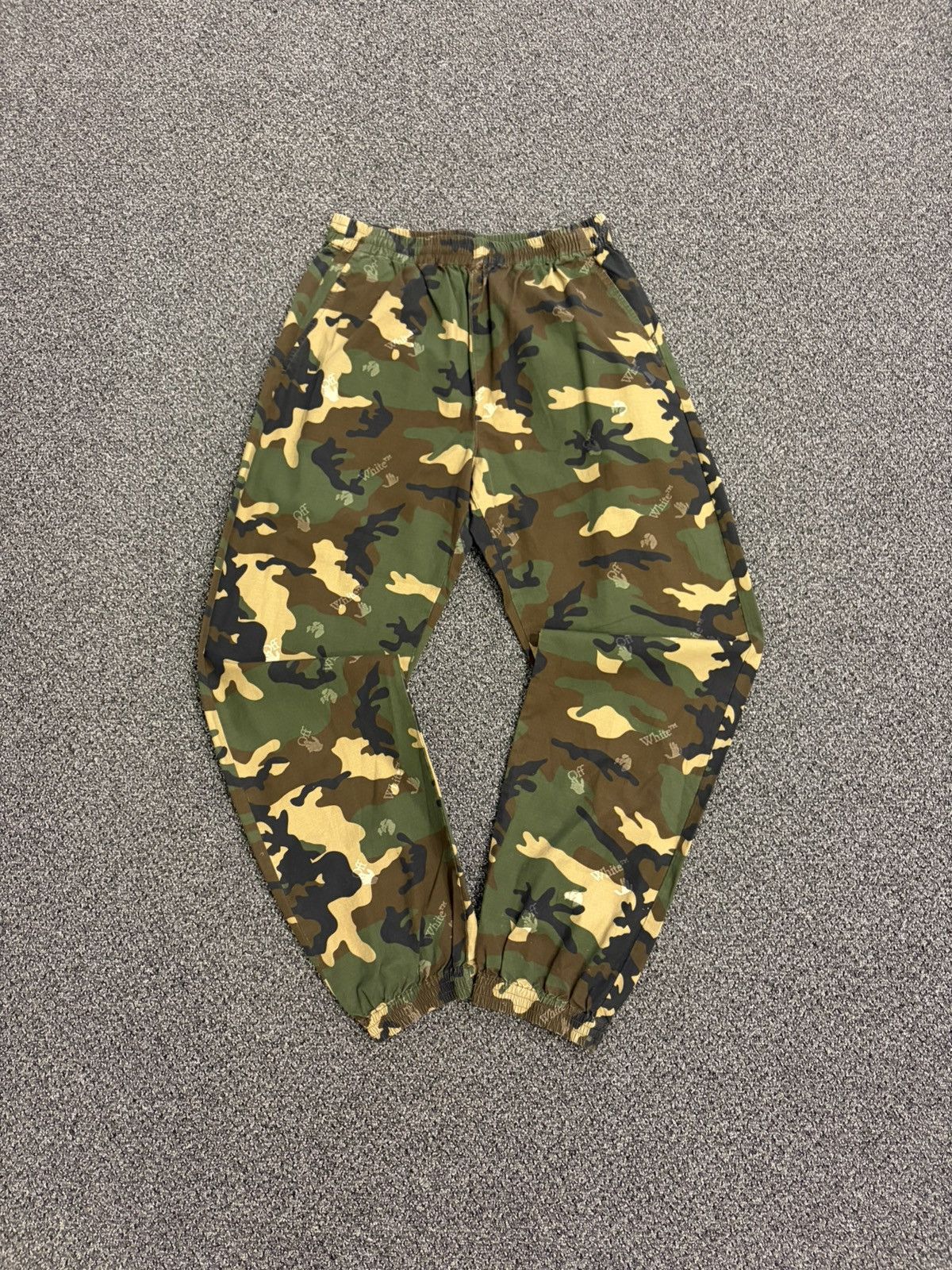 Off-White Off-White Camo Joggers Size US 36 / EU 52 - 2 Thumbnail