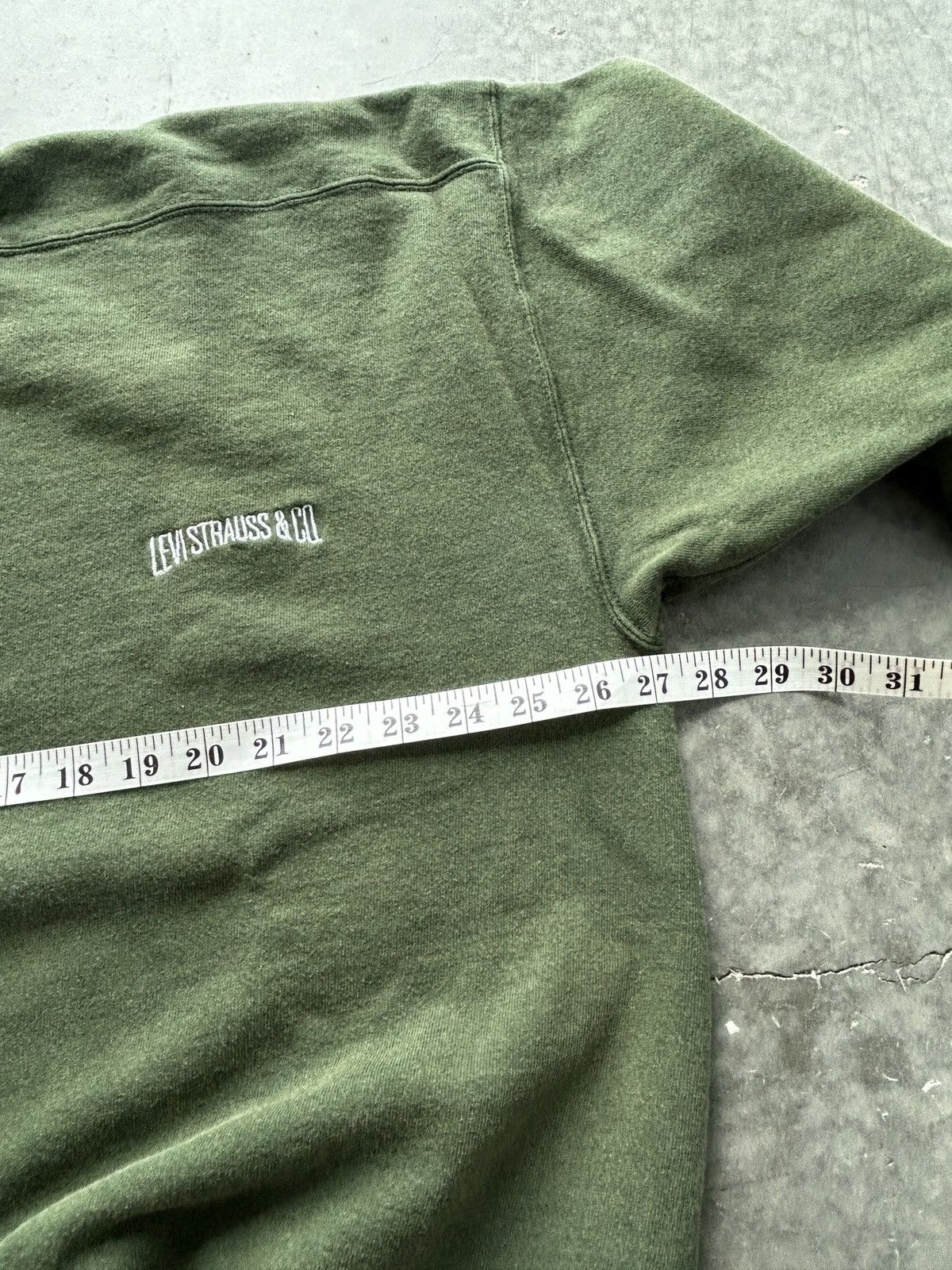 Levi's × Vintage Vintage 90s Levi’s Strauss Crewneck Sweatshirt Baggy Fit Size US XL / EU 56 / 4 - 4 Thumbnail