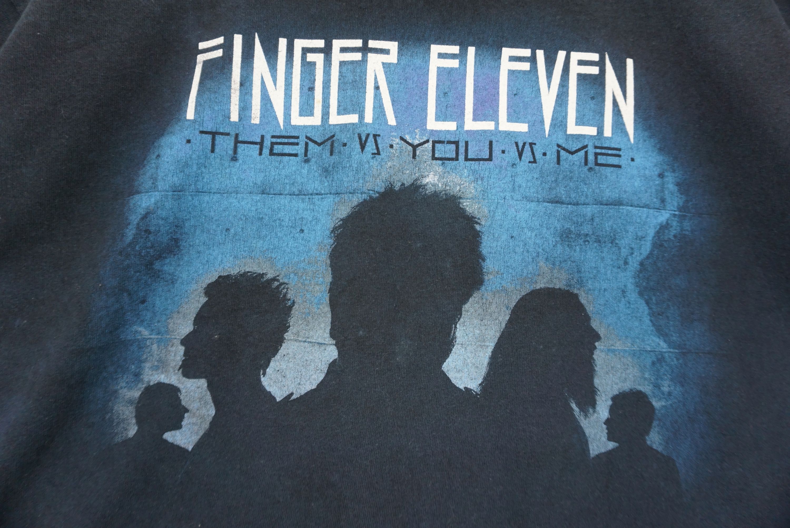 Band Tees Finger Eleven Tee Them vs You vs Me US Tour FOTL Shirt Size US L / EU 52-54 / 3 - 5 Thumbnail