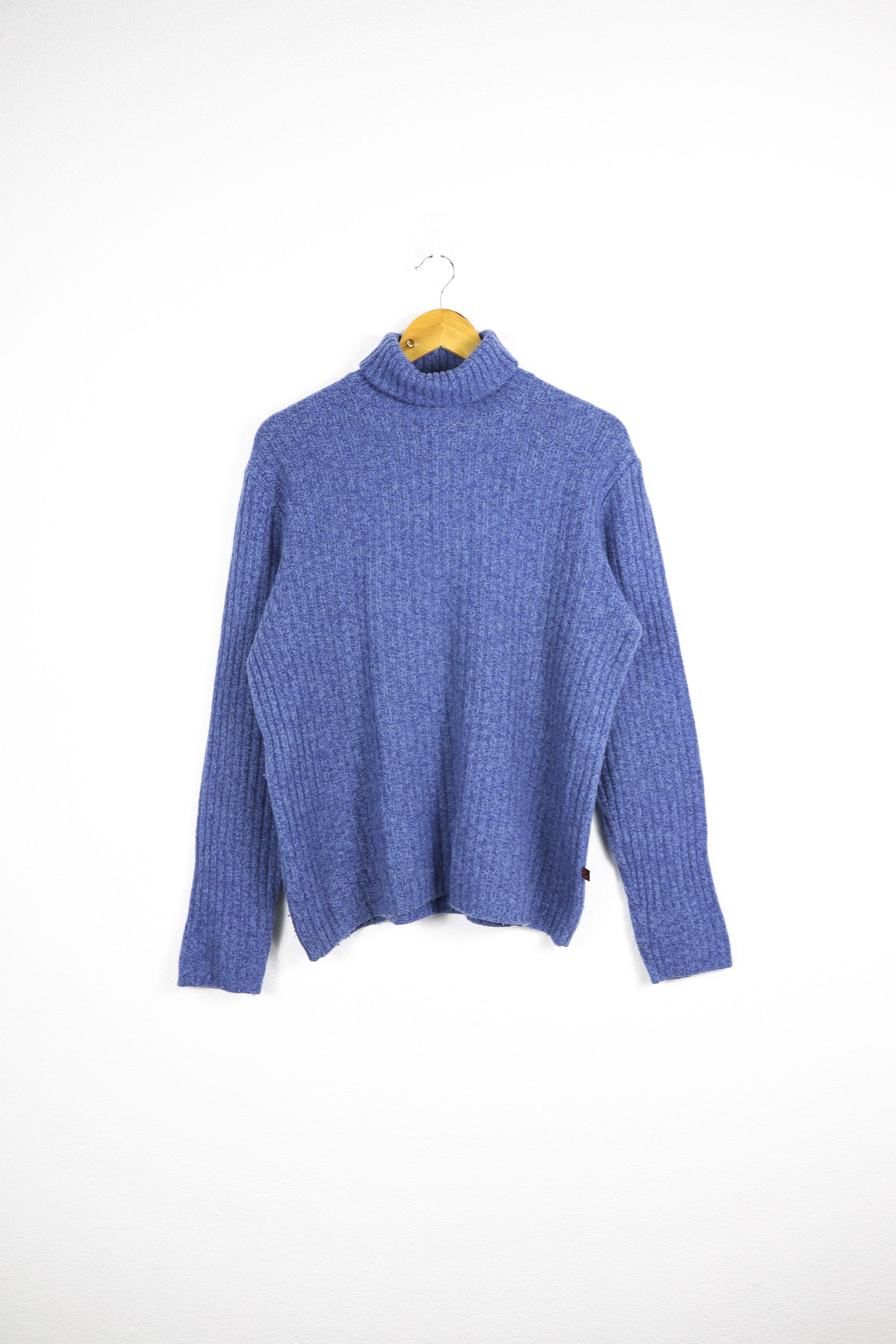 Vintage Dolce & Gabbana Ribbed Wool Knit Turtleneck Sweater