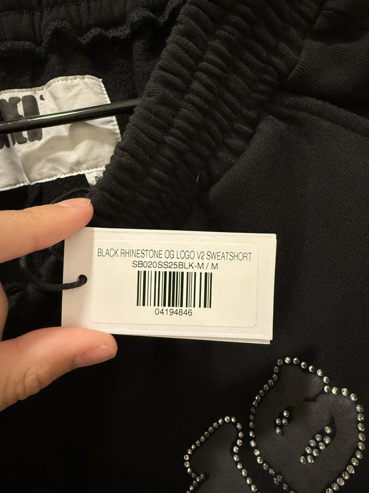 Sp5der Sp5der OG Web V2 Rhinestone Shorts Size US 30 / EU 46 - 6 Thumbnail