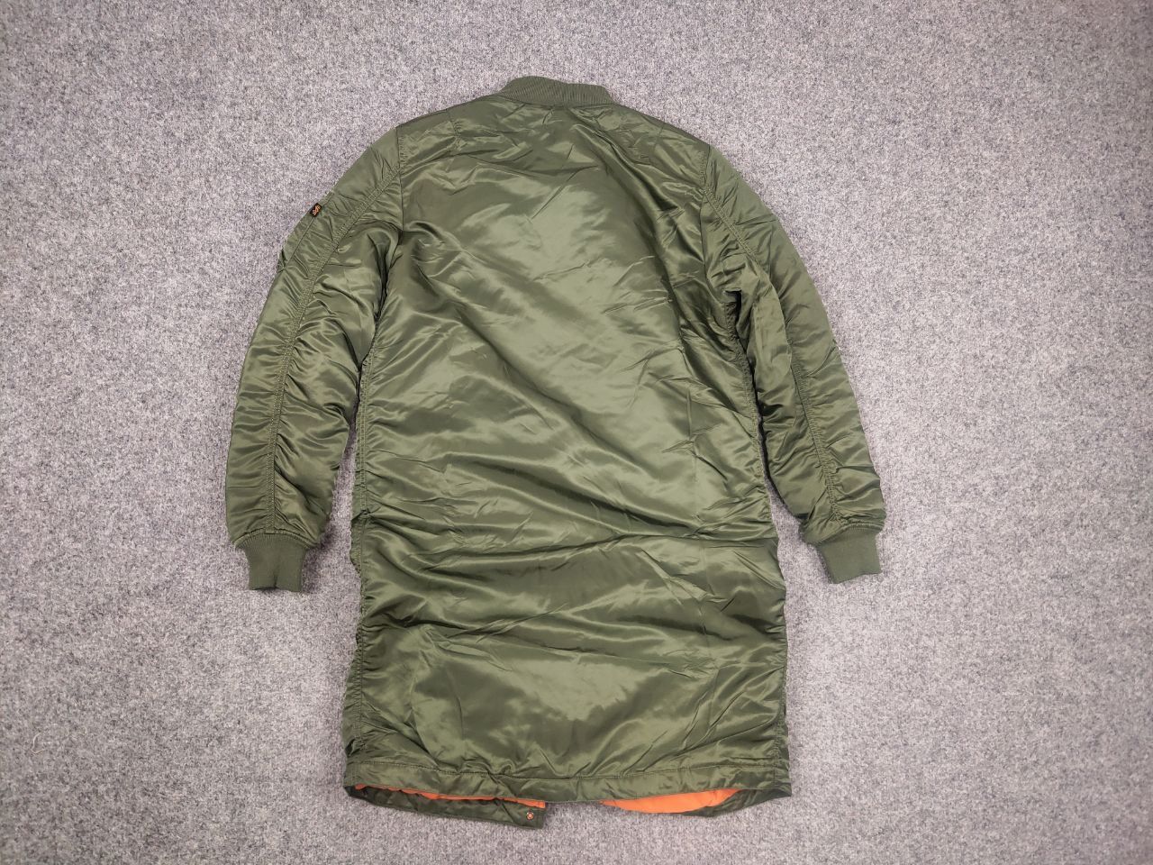 Alpha Industries Alpha Industries MA-1 Long green Military Bomber Jacket Size US M / EU 48-50 / 2 - 8 Thumbnail