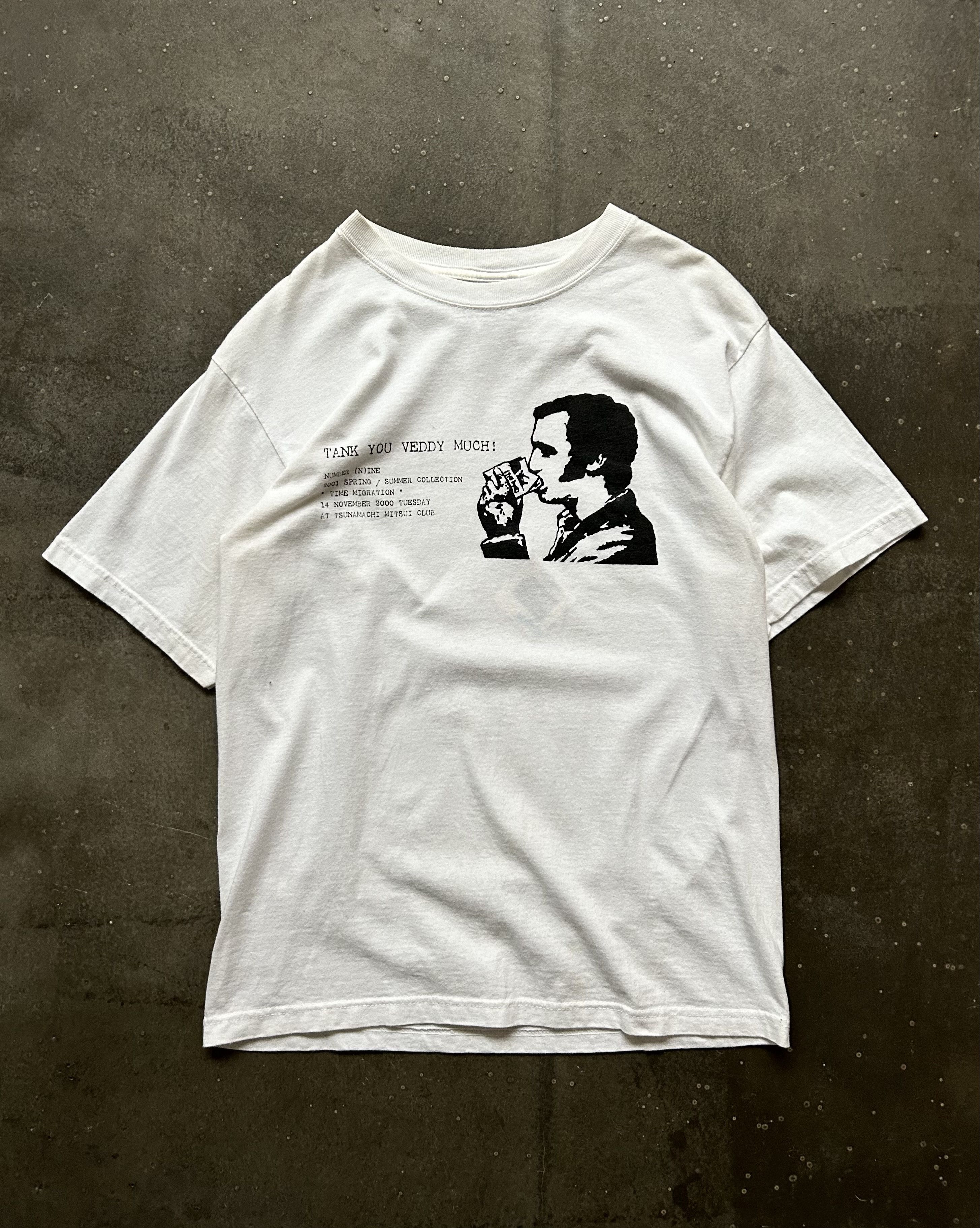 【週末限定値下げ】2001ss TIME期 NUMBER(N)INE Tシャツ NUMBER(N)INE ナンバーナイン 01SS TIME期 タイム期 CIGARETTES