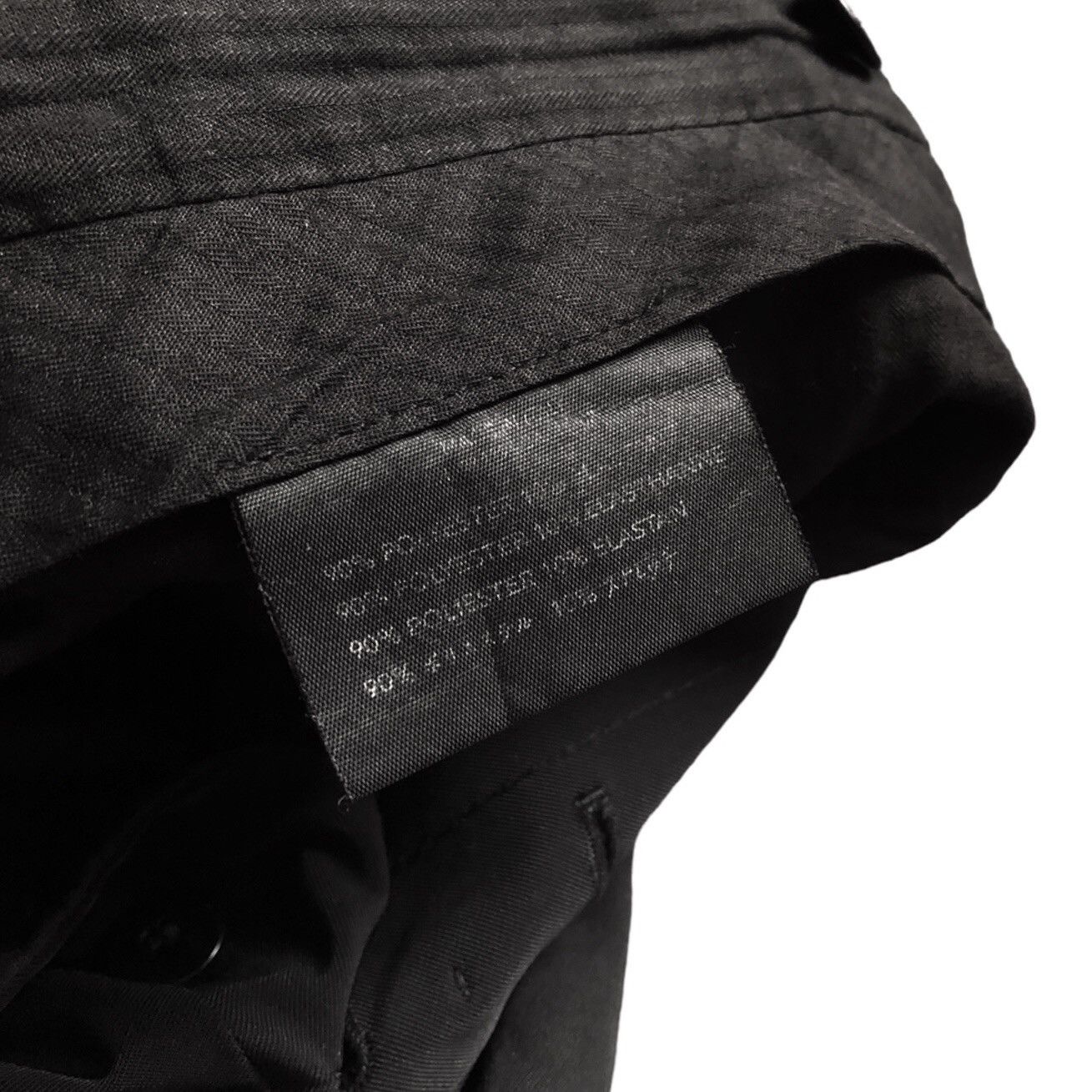 Prada 🧿stretch polyester scorched casual pants/trousers black Size US 34 / EU 50 - 5 Thumbnail