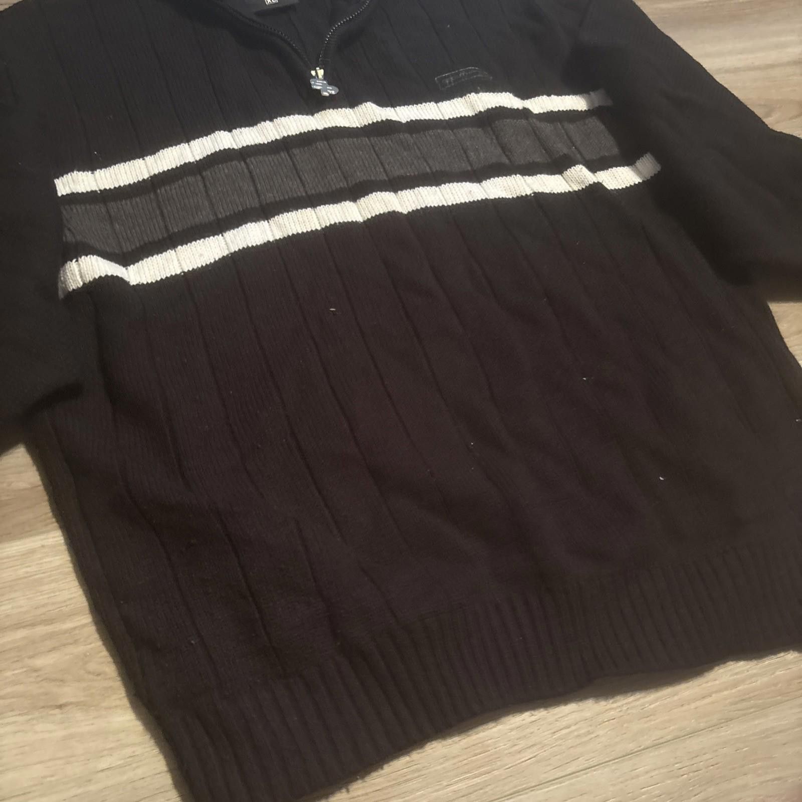 Southpole South Pole Shirt Mens Quarter Zip High Neck Sweater Black XL Size US XL / EU 56 / 4 - 5 Thumbnail