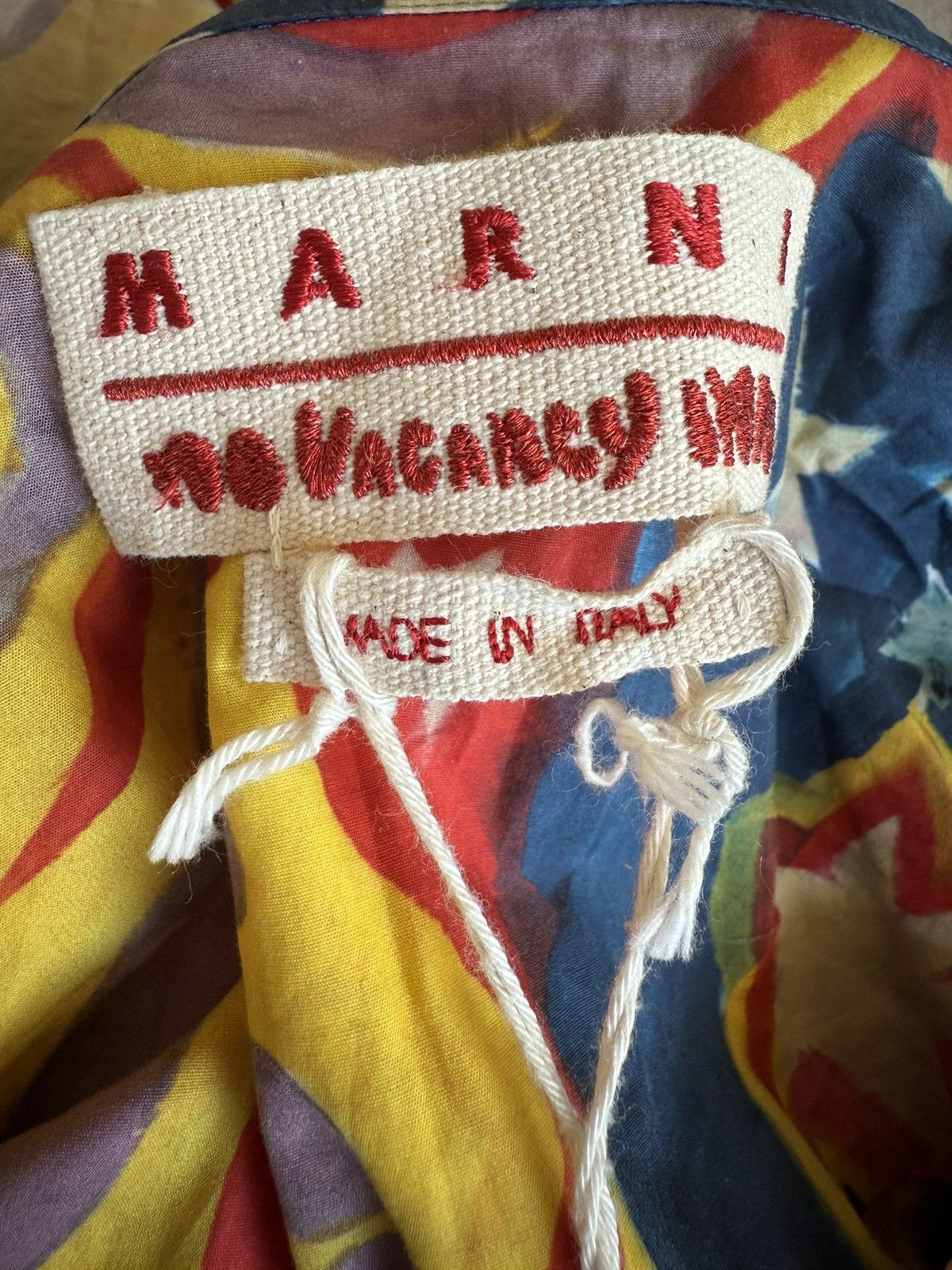 Marni × No Vacancy Inn Marni No Vacancy Inn Galactic Paradise Button Up Shirt Size US L / EU 52-54 / 3 - 6 Thumbnail