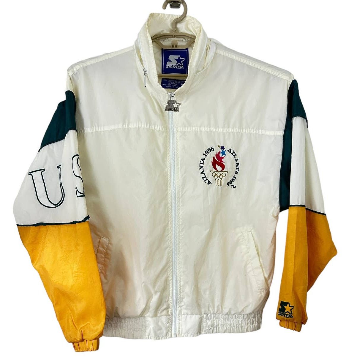 Veste Starter Vintage Jeux Olympiques Atlanta 1996 - Team USA - Taille L - Occasion Bon état