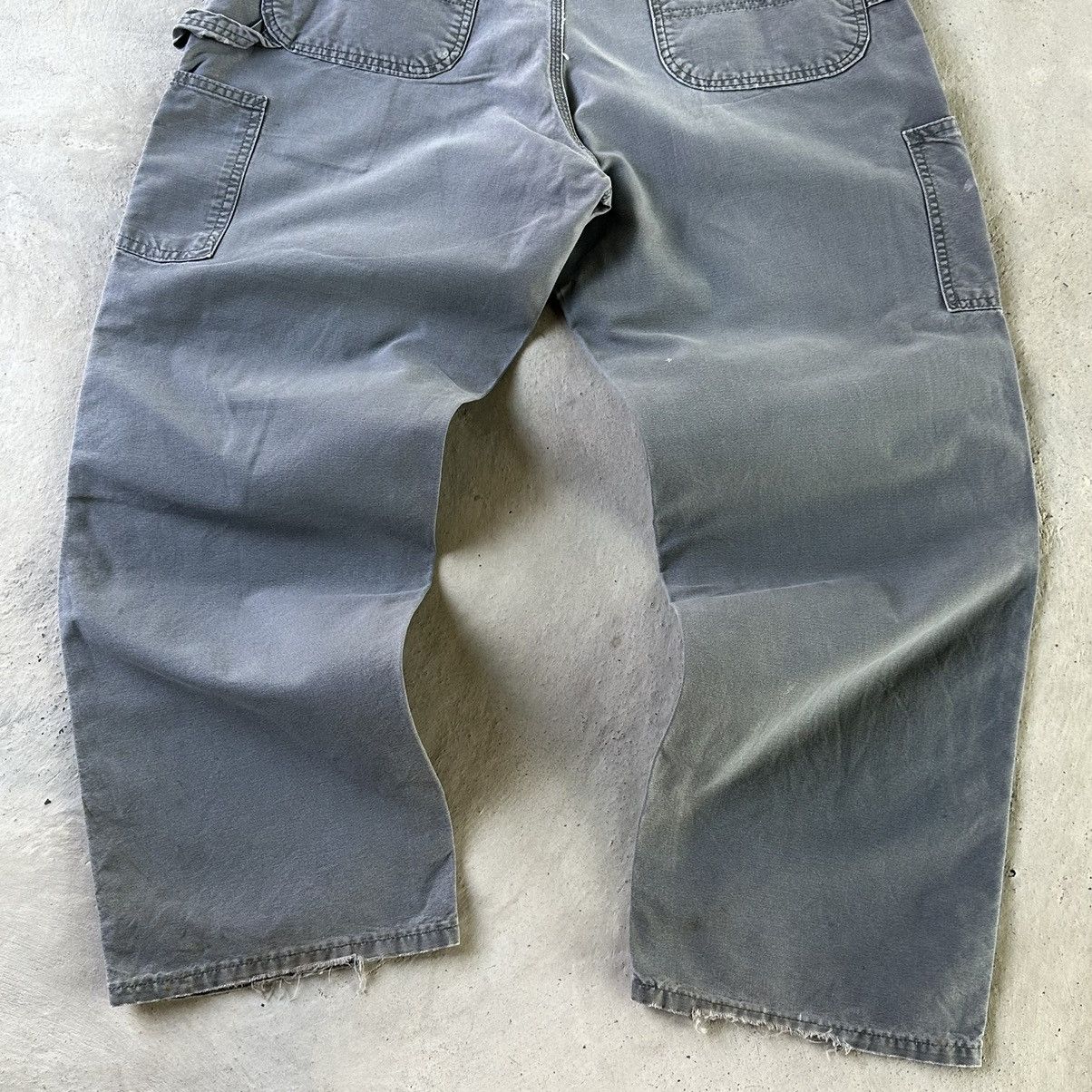 Carhartt × Vintage (36x30) Vintage Distressed Faded Carhartt Carpenter Pants Size US 36 / EU 52 - 7 Thumbnail