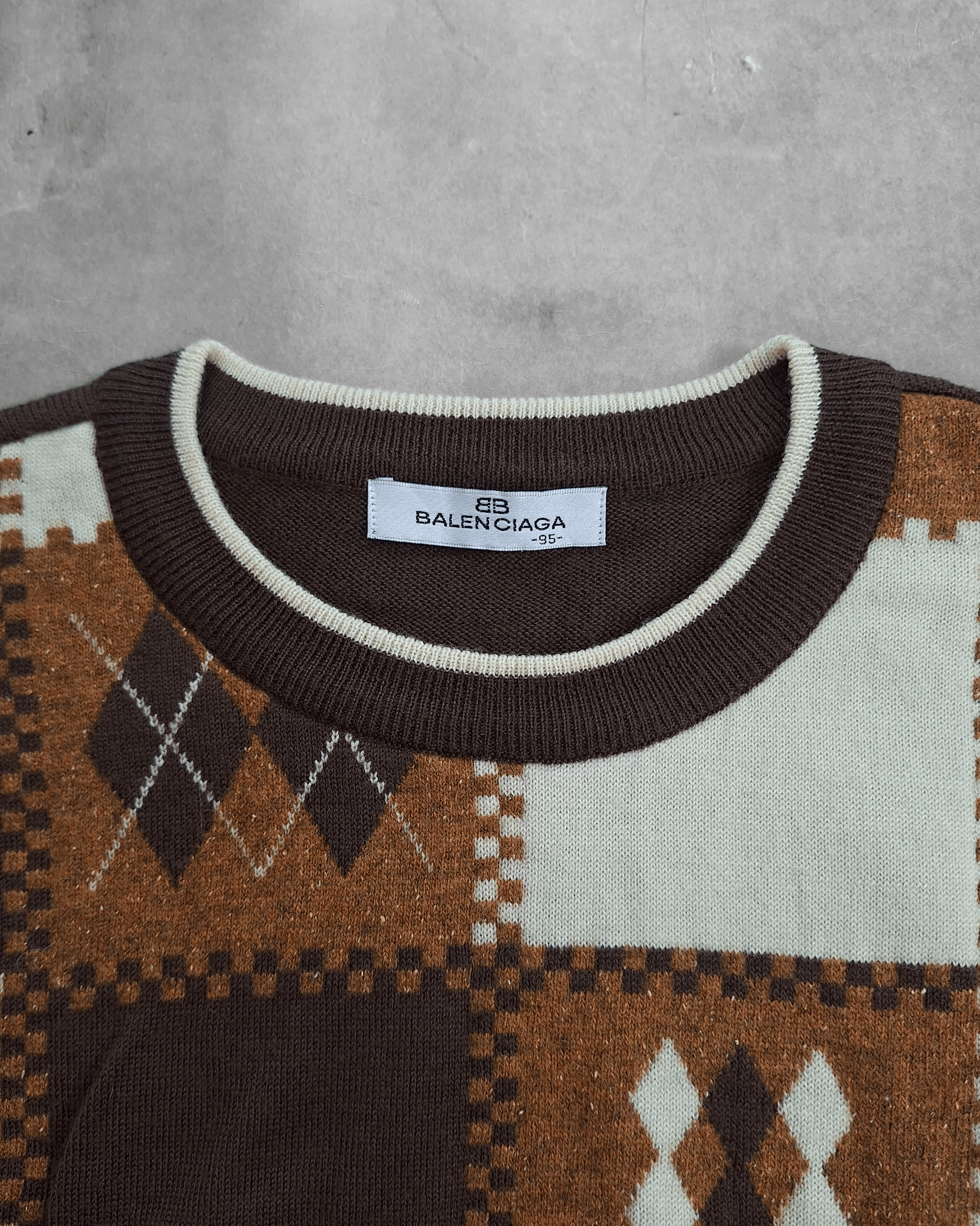 Balenciaga Vintage Balenciaga Knit Sweatshirt Size US S / EU 44-46 / 1 - 7 Thumbnail