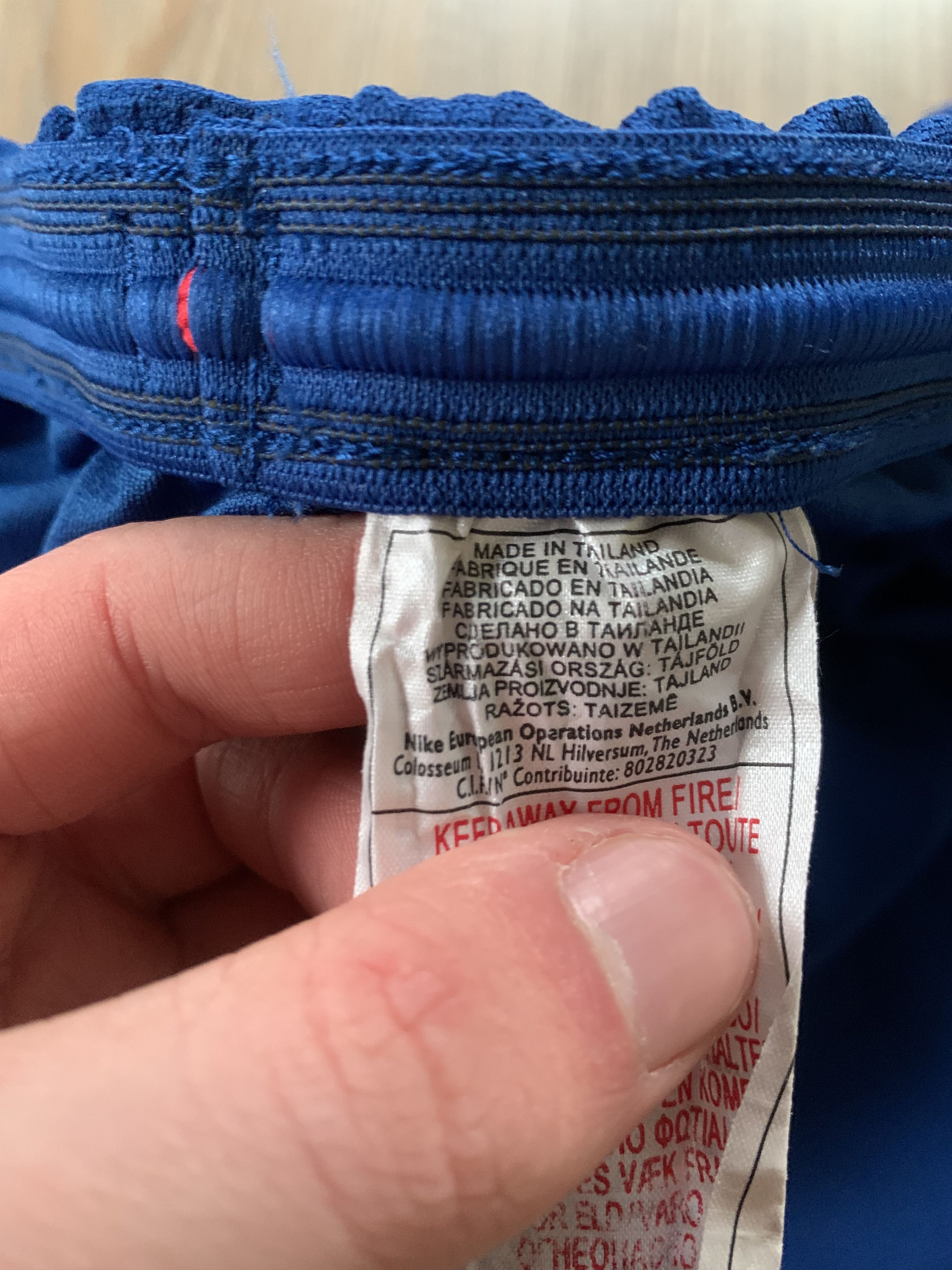 Nike Vintage Youth Nike Arsenal Blue Shorts Size US 26 / EU 42 - 7 Thumbnail