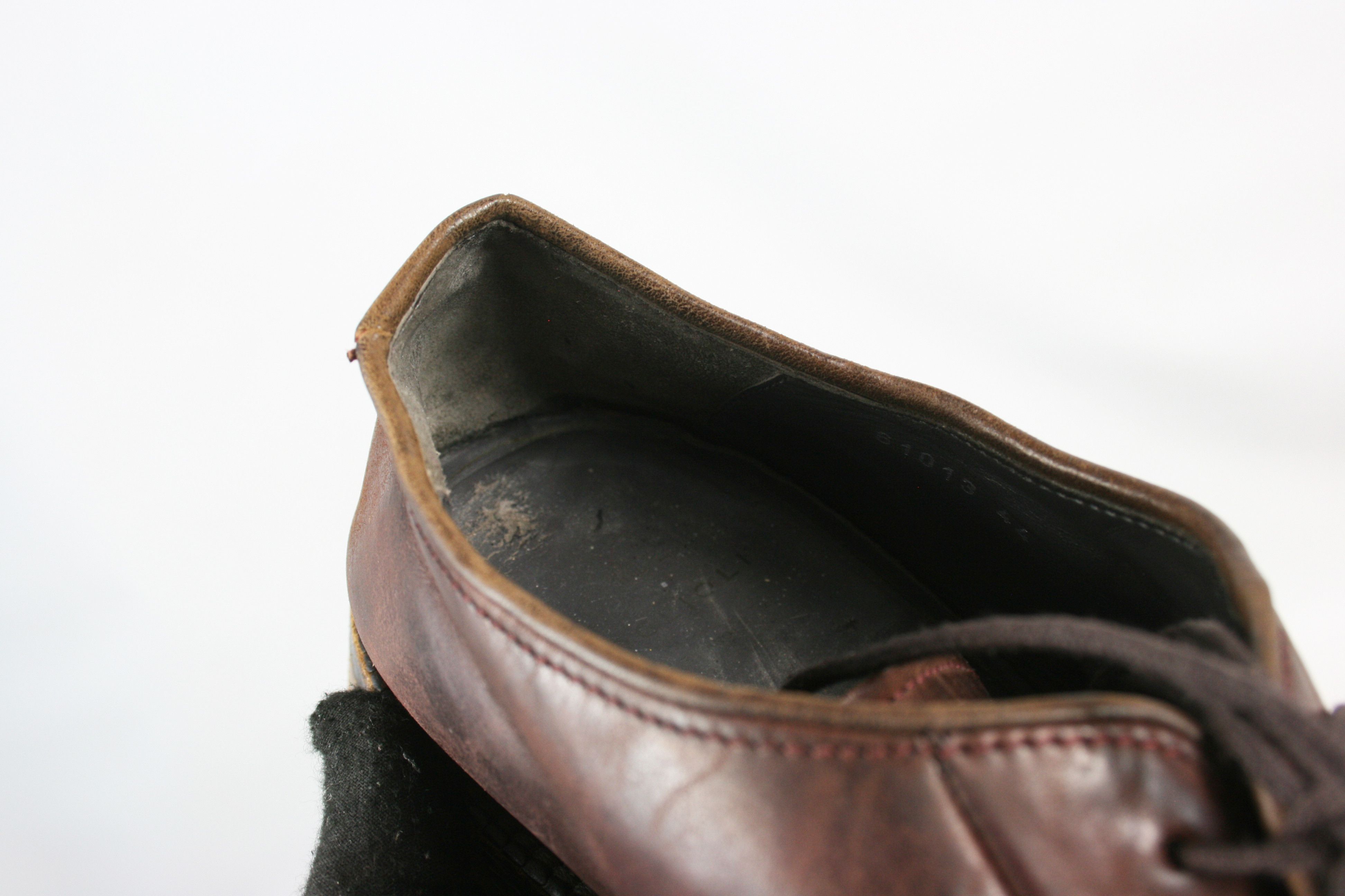 Boglioli Leather Derby Shoes Size US 11 / EU 44 - 10 Thumbnail