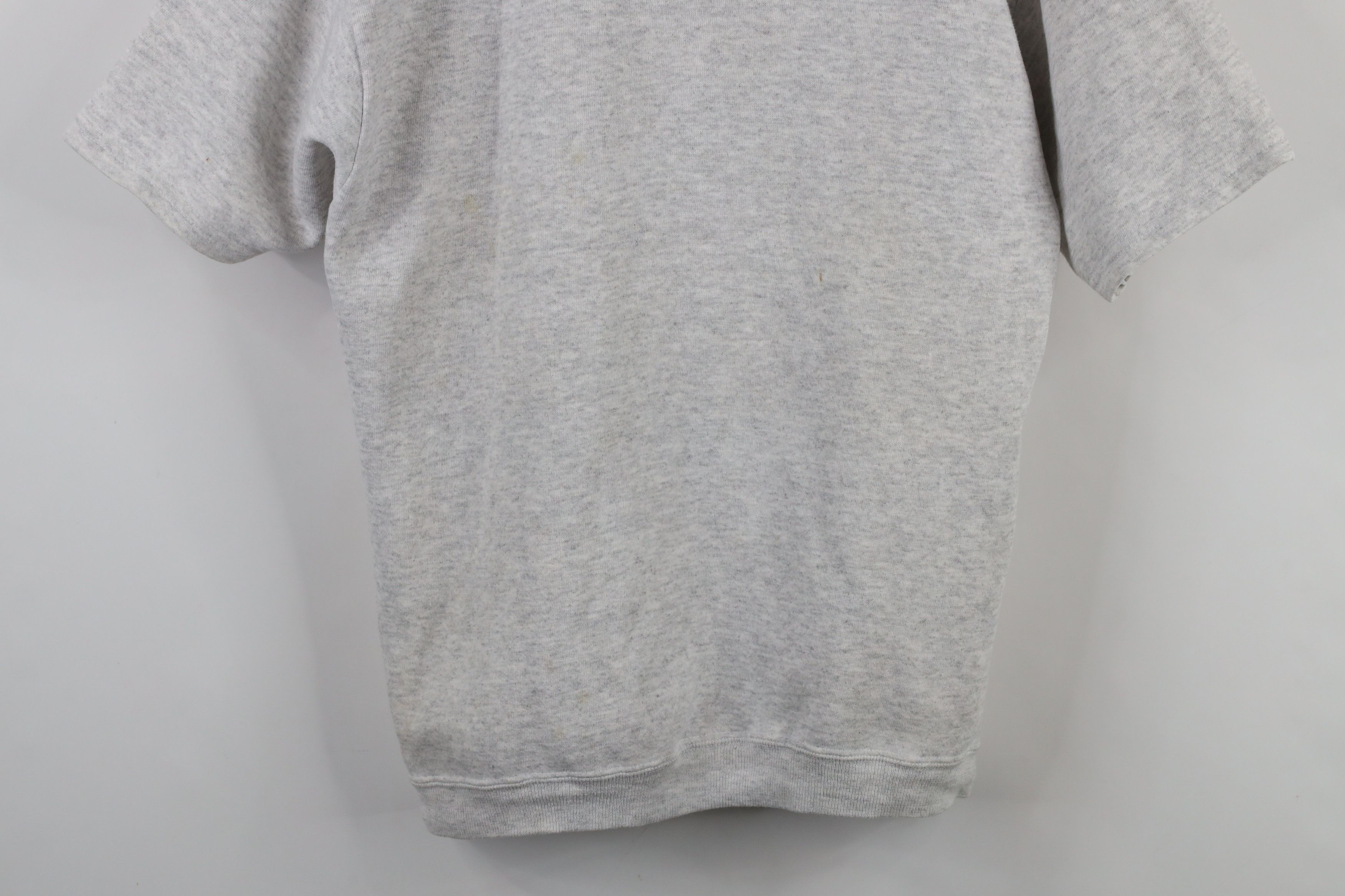 Vintage Vintage 90s Streetwear Short Sleeve Crewneck Sweatshirt USA Size XL / US 12-14 / IT 48-50 - 3 Thumbnail