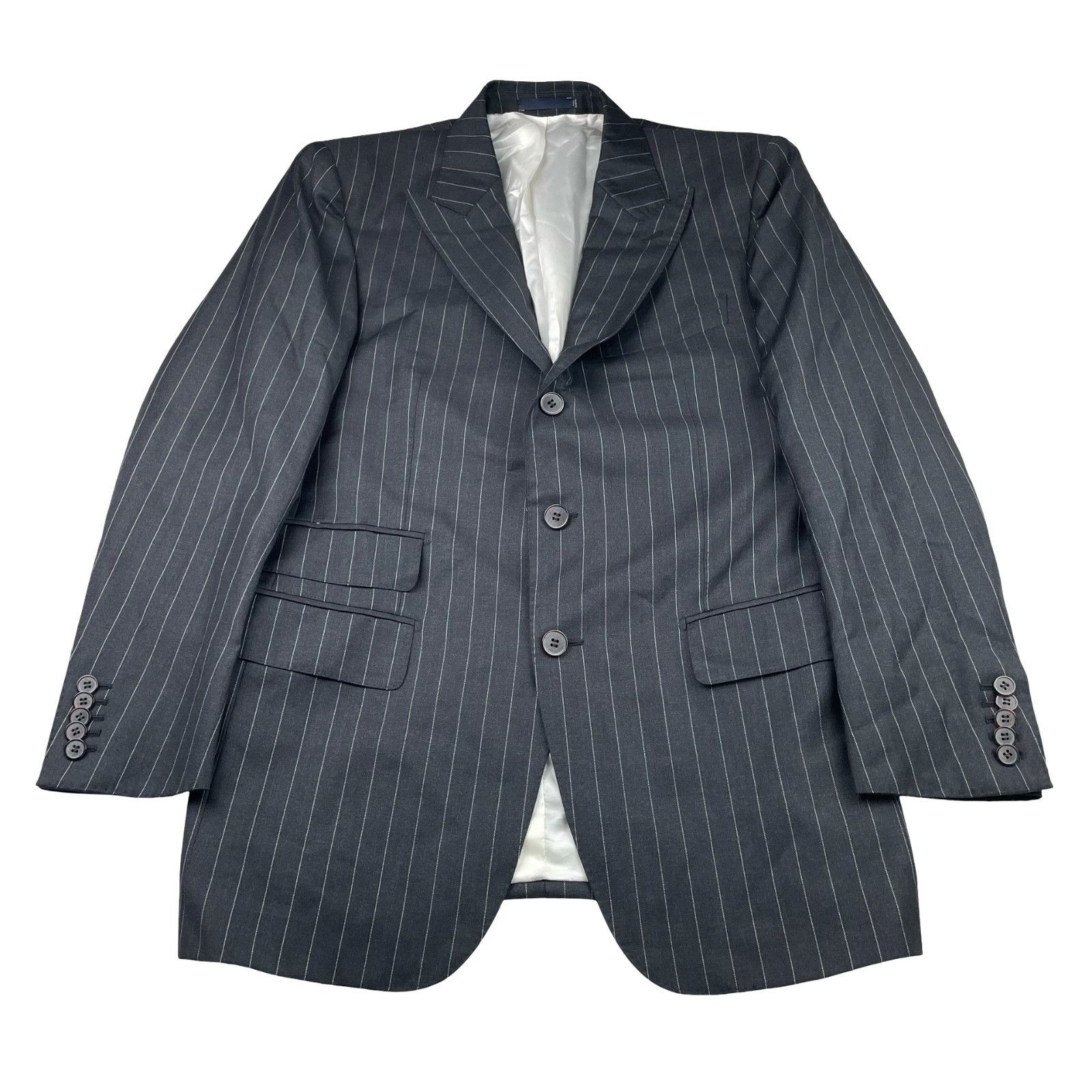 Suitsupply SuitSupply Men’s Washington SB 100% Wool Slim Fit Blazer Gra Size 42R - 2 Thumbnail