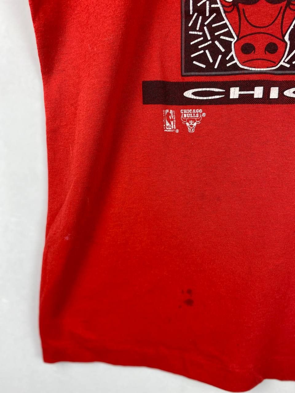 NBA vintage nba chicago bulls tee nice design Size US XL / EU 56 / 4 - 4 Thumbnail