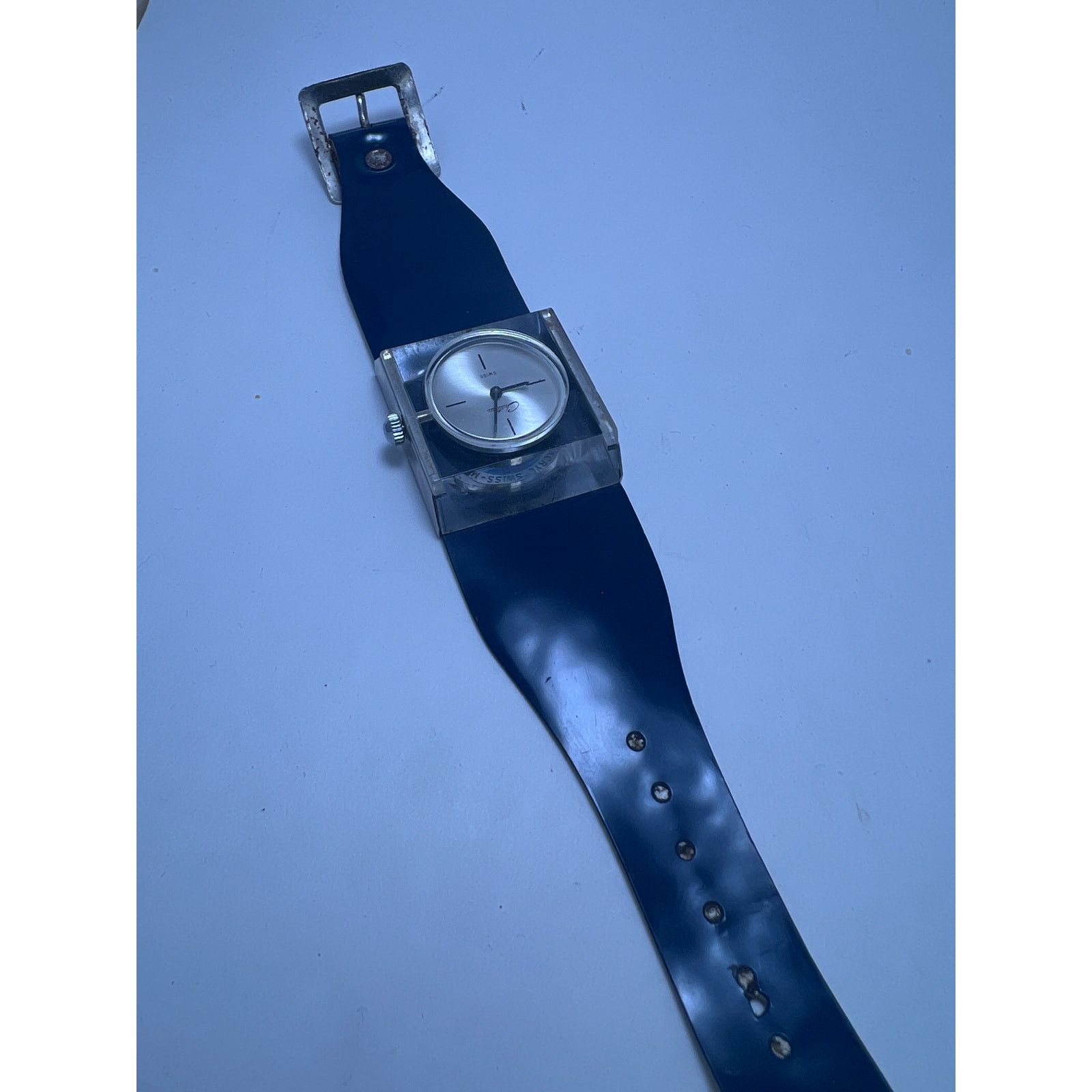 & Other Stories Chateau Vintage Mens (or Ladies) Strap Watch in Lucite Case Size ONE SIZE - 3 Thumbnail