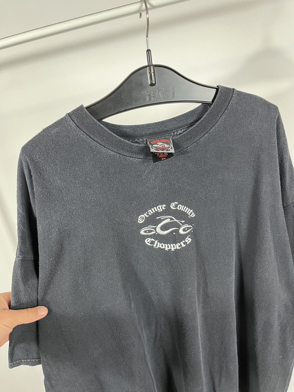 Other Orange County Choppers Vintage Black 2004 Sword Logo T-Shirt Size US XXL / EU 58 / 5 - 6 Thumbnail