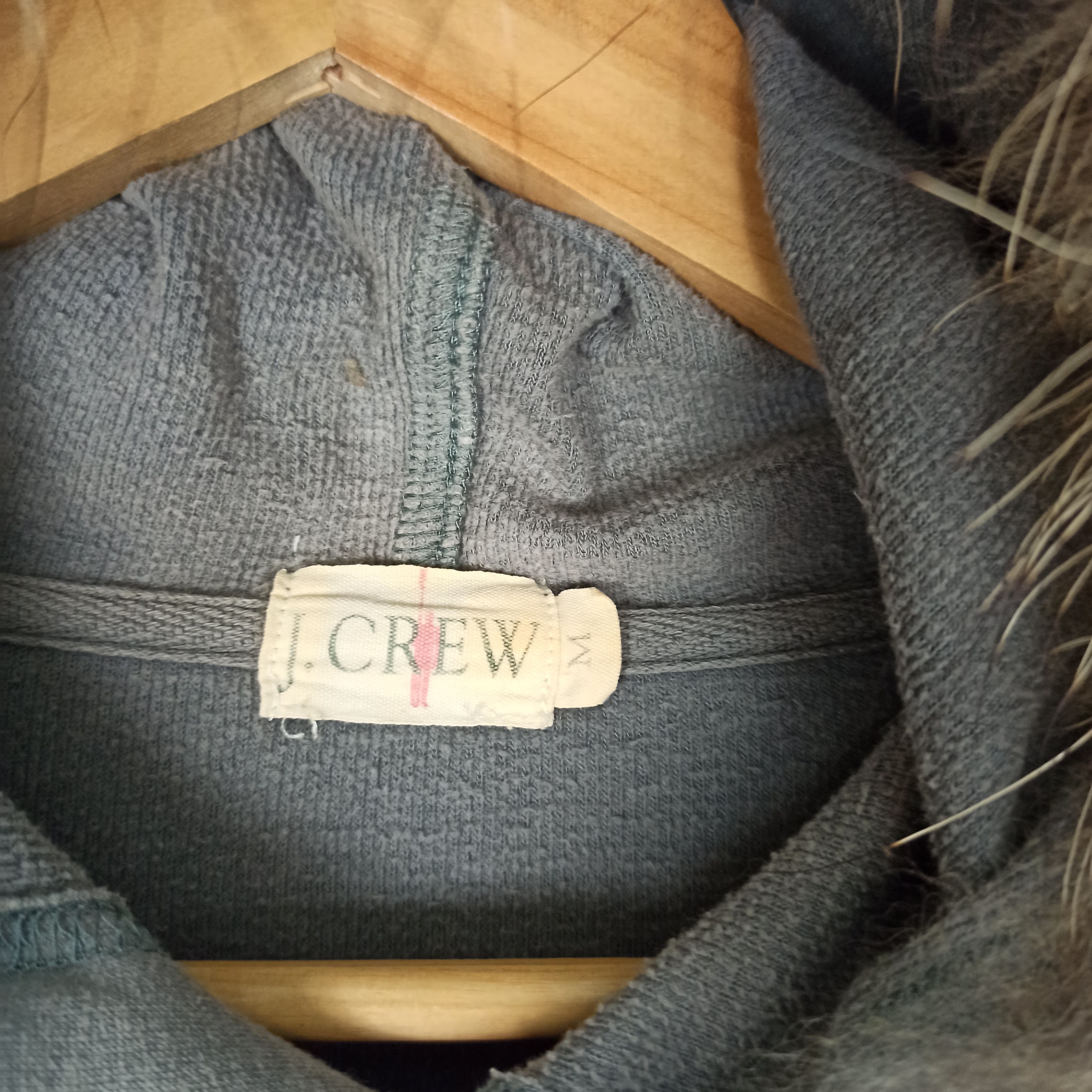 If Six Was Nine Vintage J.Crew Fur Hoodie SUN FADED Style LGB/IfSixWasNine Size US M / EU 48-50 / 2 - 8 Thumbnail