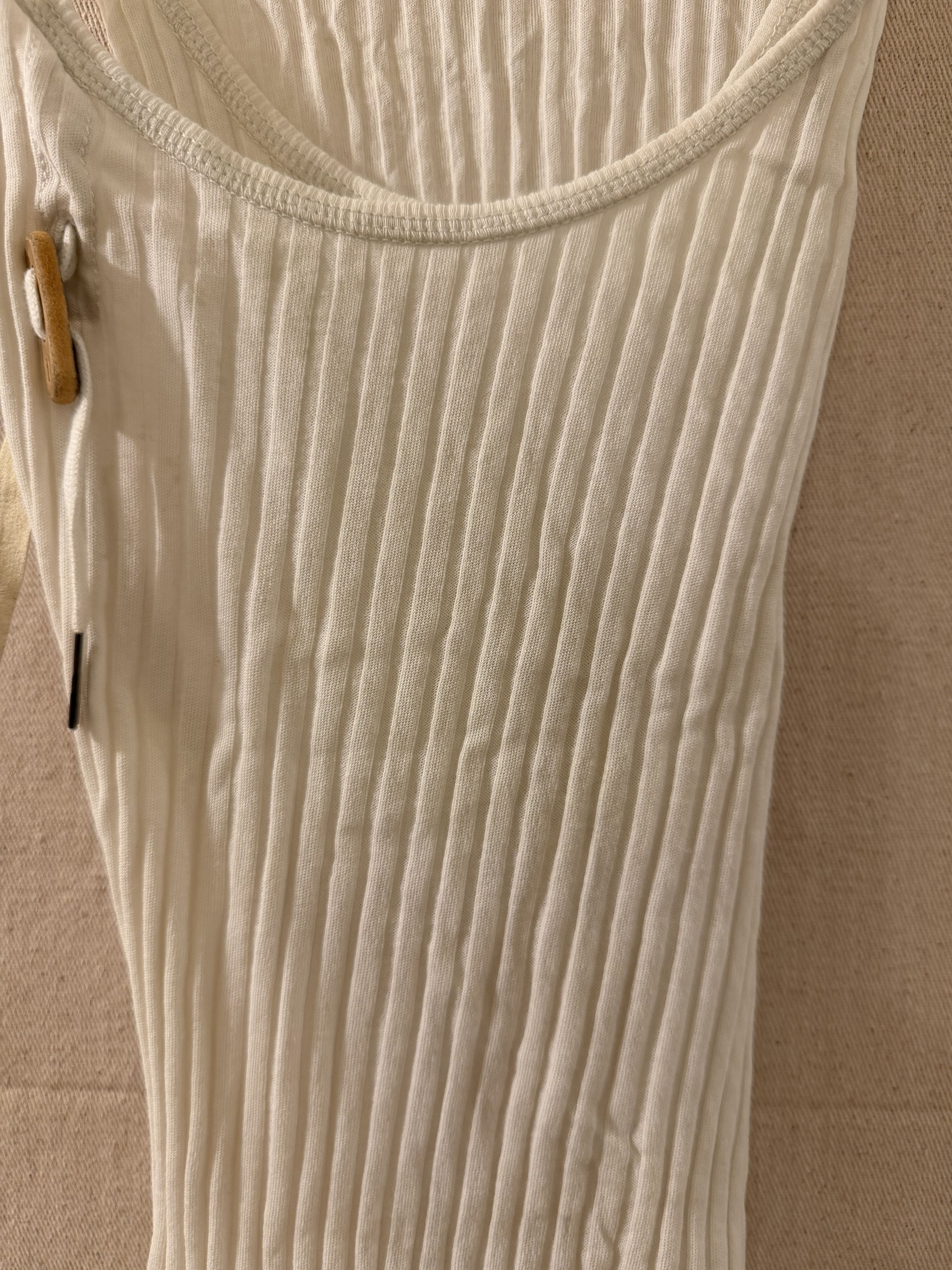 Boris Bidjan Saberi Boris Bidjan Saberi Ribbed Layered Tank Top XS Size XS / US 0-2 / IT 36-38 - 2 Thumbnail