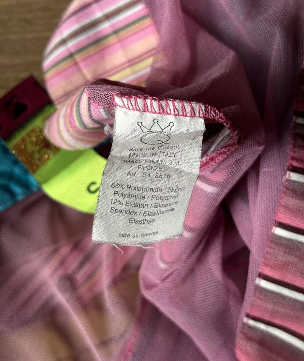 Other Save The Queen Multicolor Striped Shirt Size S Size S / US 4 / IT 40 - 10 Thumbnail