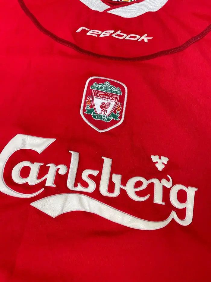 Reebok Reebok Liverpool 2002 2004 Owen #10 Home Shirt Soccer Jersey Size US S / EU 44-46 / 1 - 6 Thumbnail