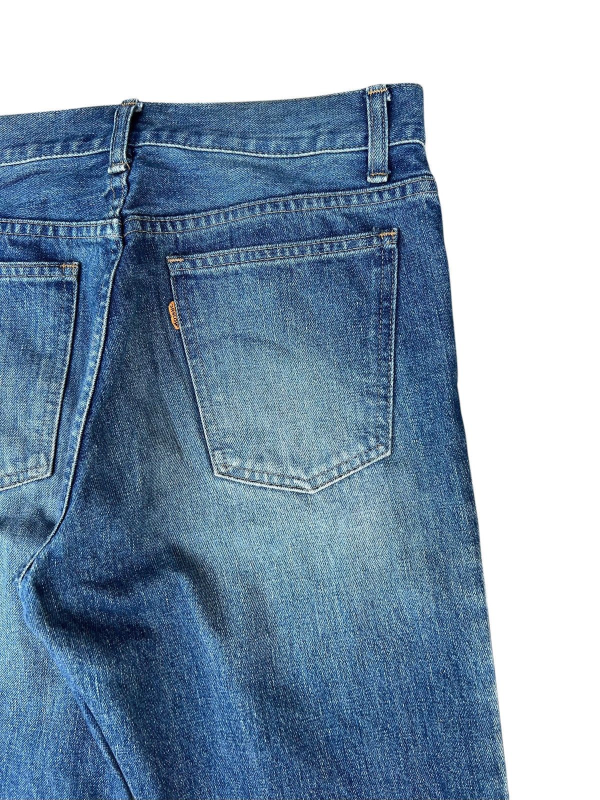Orslow Dirty Mud Orslow Distressed Denim Bootcut Flare Jeans Size US 30 / EU 46 - 17 Thumbnail