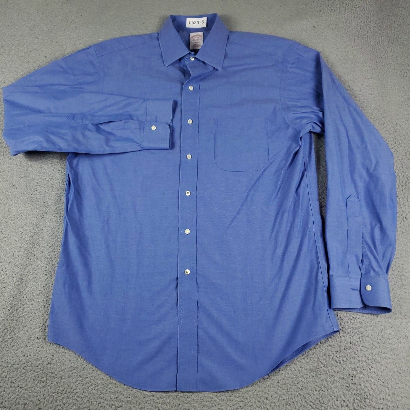 Brooks Brothers Brooks Brothers Dress Shirt Mens Size 15.5 Blue Long Sleeve Button-Down Size 40R - 2 Thumbnail