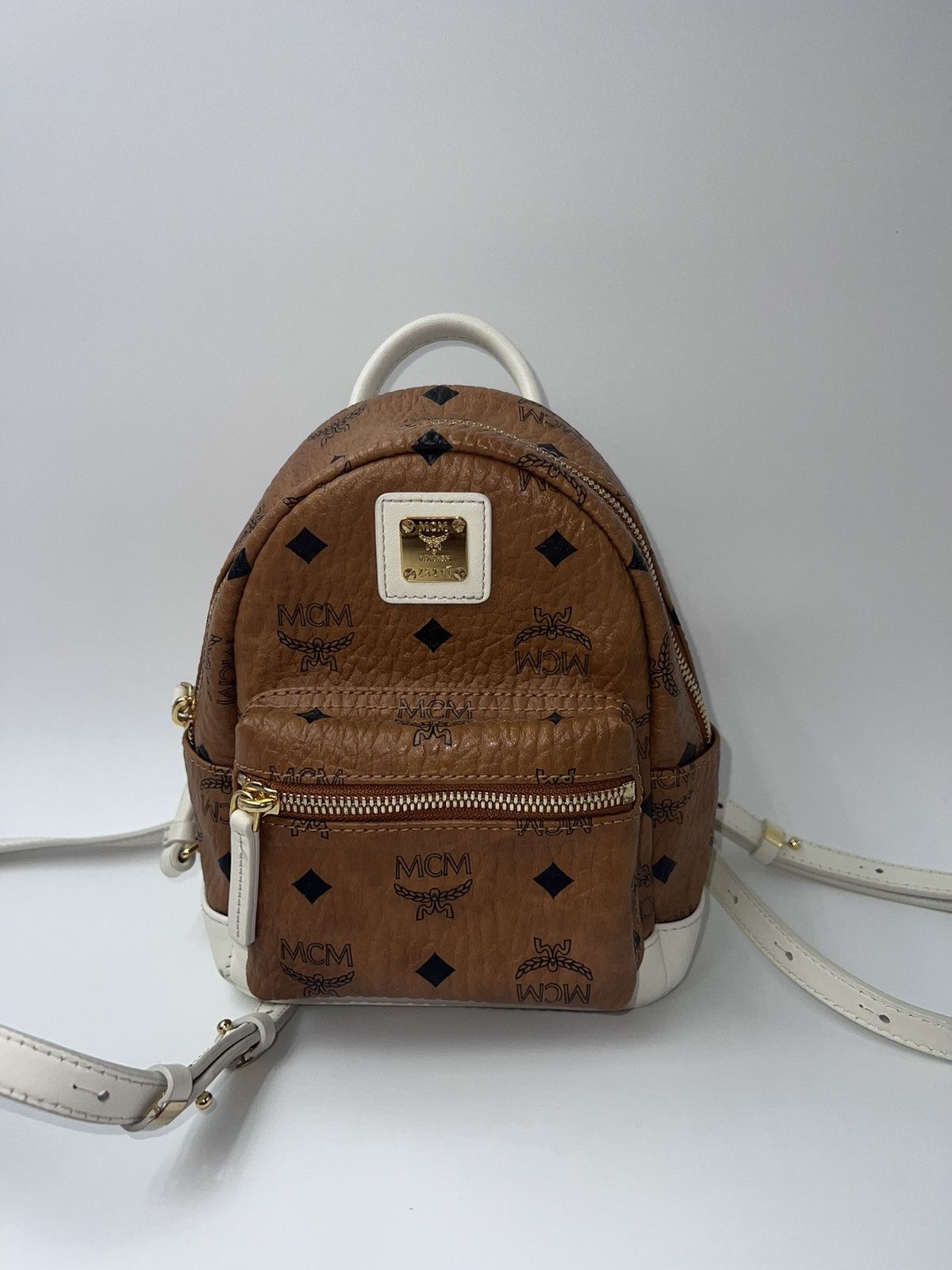 MCM MCM Mini Stark Backpack Visetos Grailed