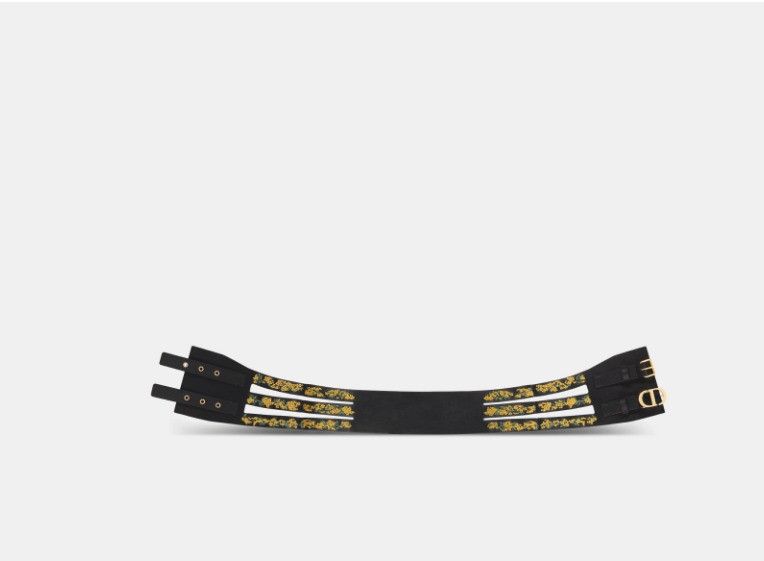 Dior o1w1db10425 B04256E Size: OS / 30 Montaigne Corset Belt Size ONE SIZE - 2 Thumbnail