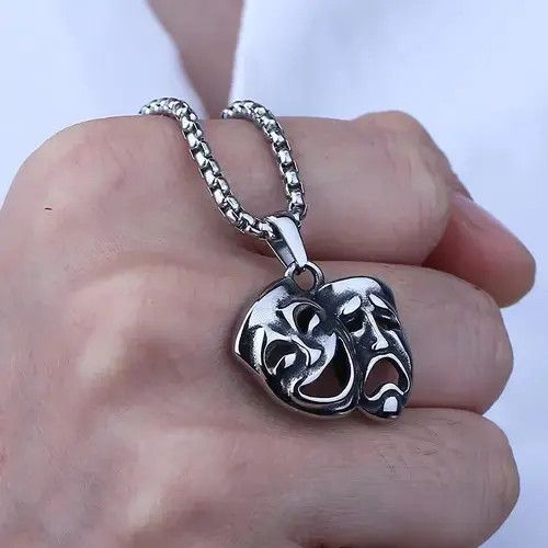 Japanese Brand × Vintage Chicano Clowns Pendant Necklace Size ONE SIZE - 2 Thumbnail