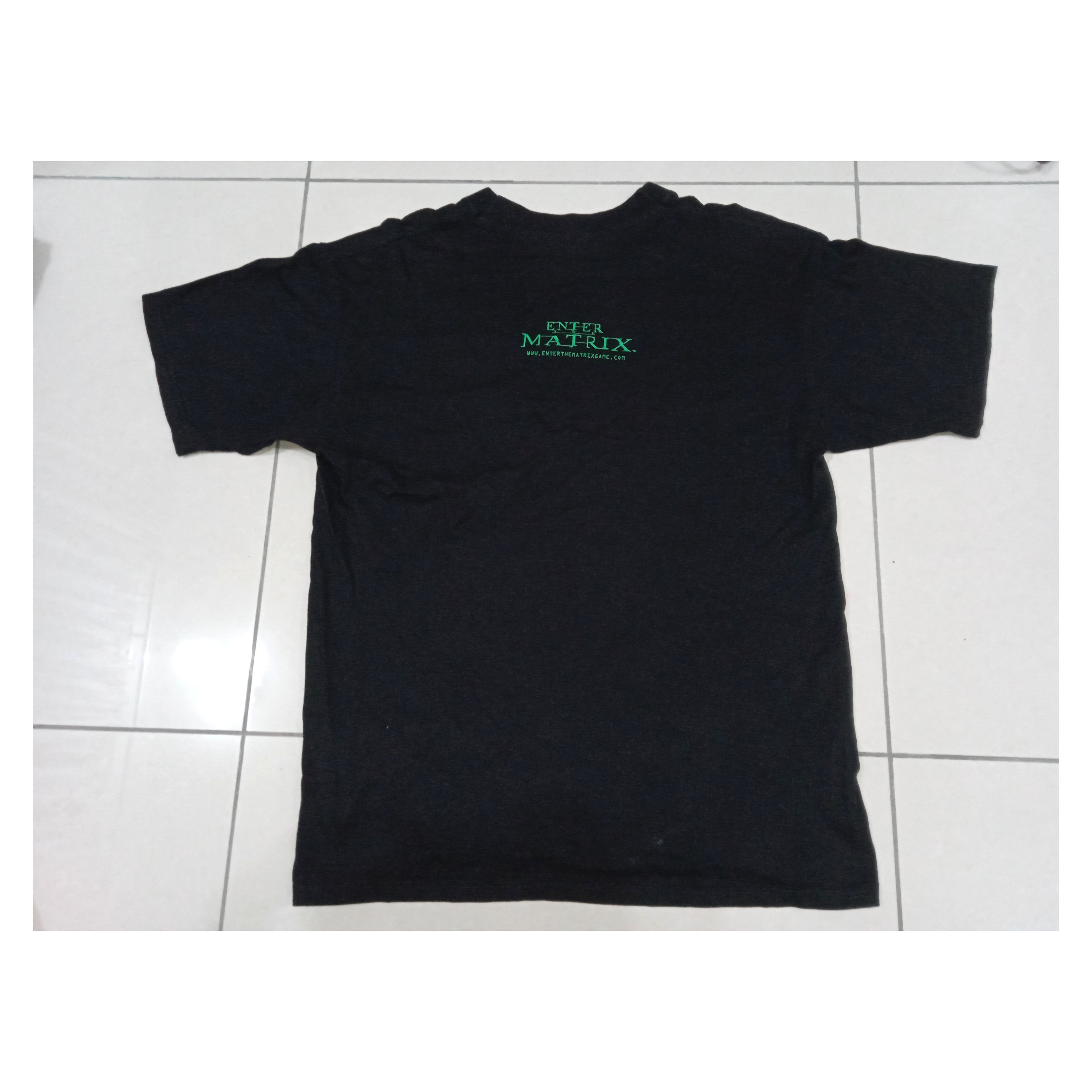 Vintage Vintage Enter the Matrix 2003 T Shirt Keanu Reeves PS2 Size US L / EU 52-54 / 3 - 2 Thumbnail