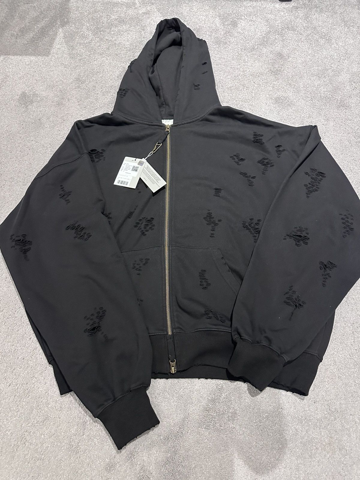 Other Undermycar Black Distressed Hoodie - New Size US M / EU 48-50 / 2 - 1 Thumbnail